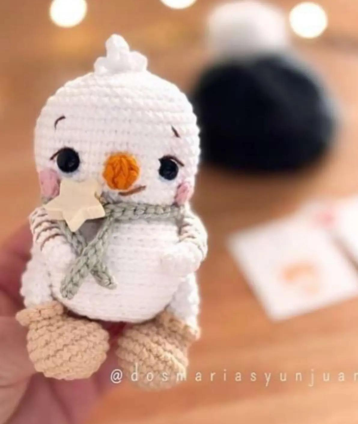 Free Snowy Christmas Crochet Pattern: Cute Amigurumi Doll
