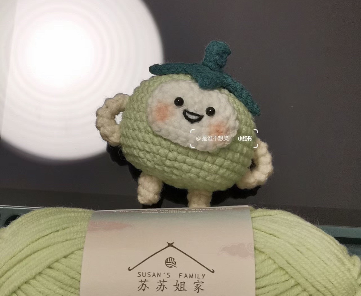 Fresh Tomato Amigurumi Crochet Pattern Chart