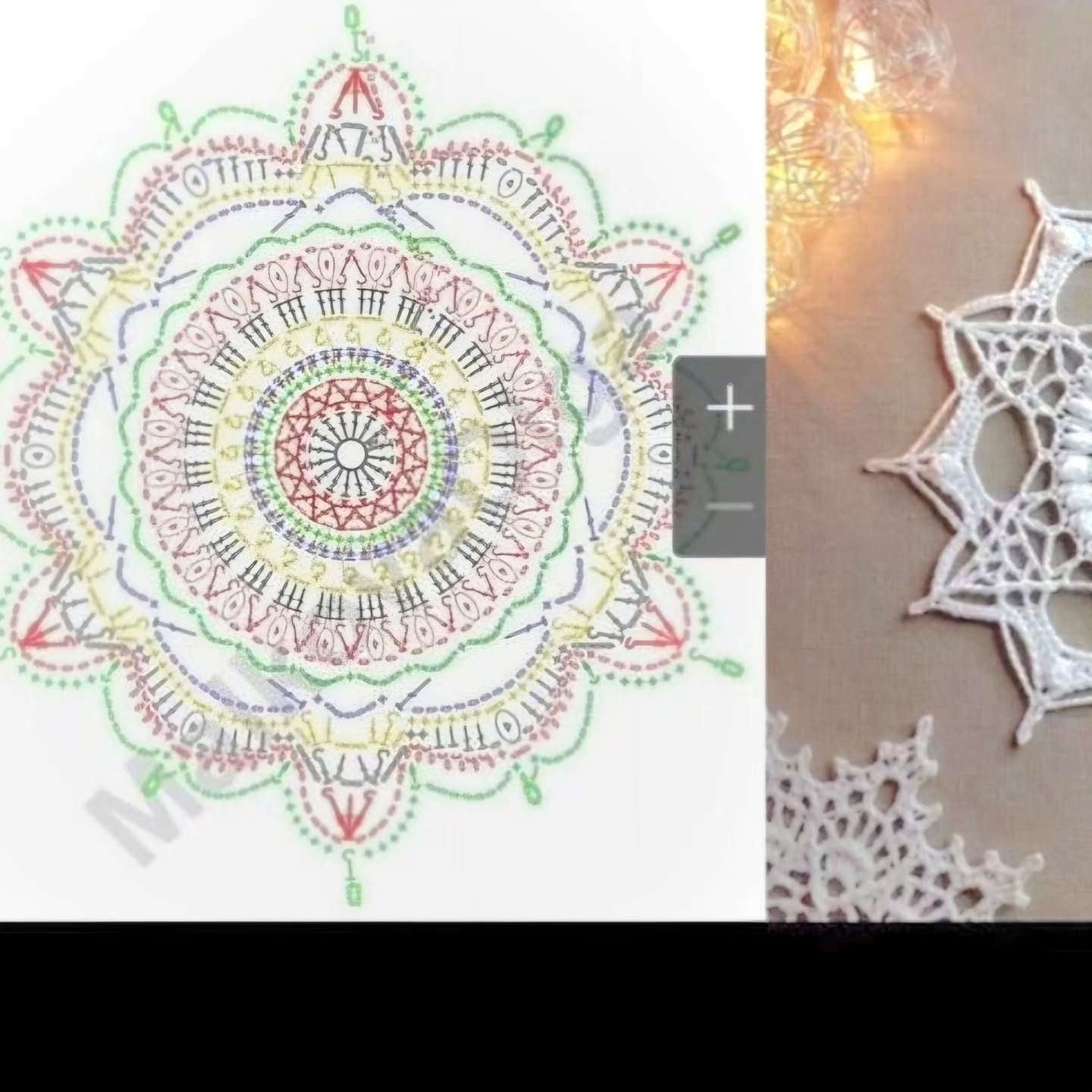 Gathering of Popular Mandala Crochet Patterns: Arora, Donah Barfi Bozorg, Zara, and Daryada Charts