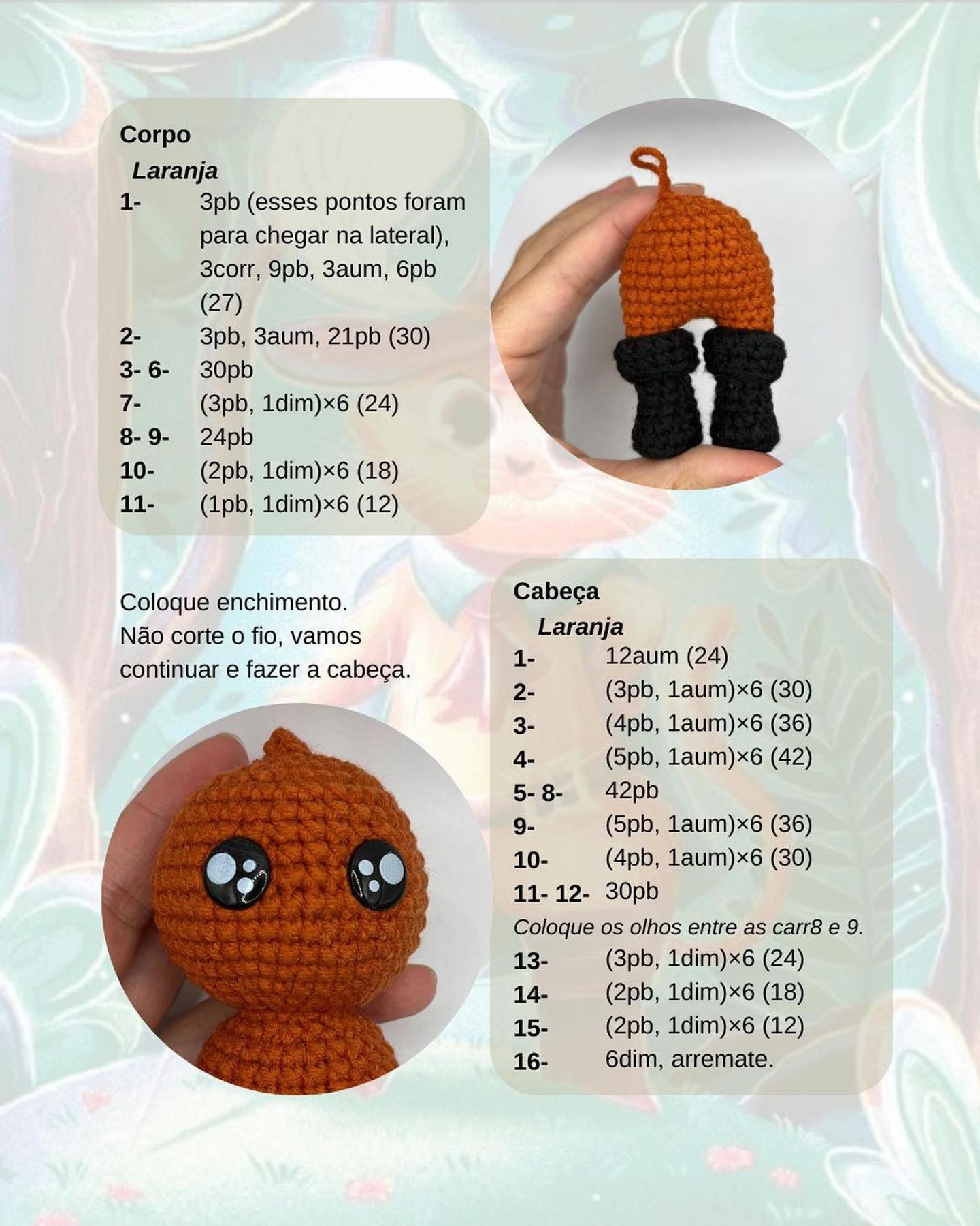 Gato de botas padrão gratuito amigurumi