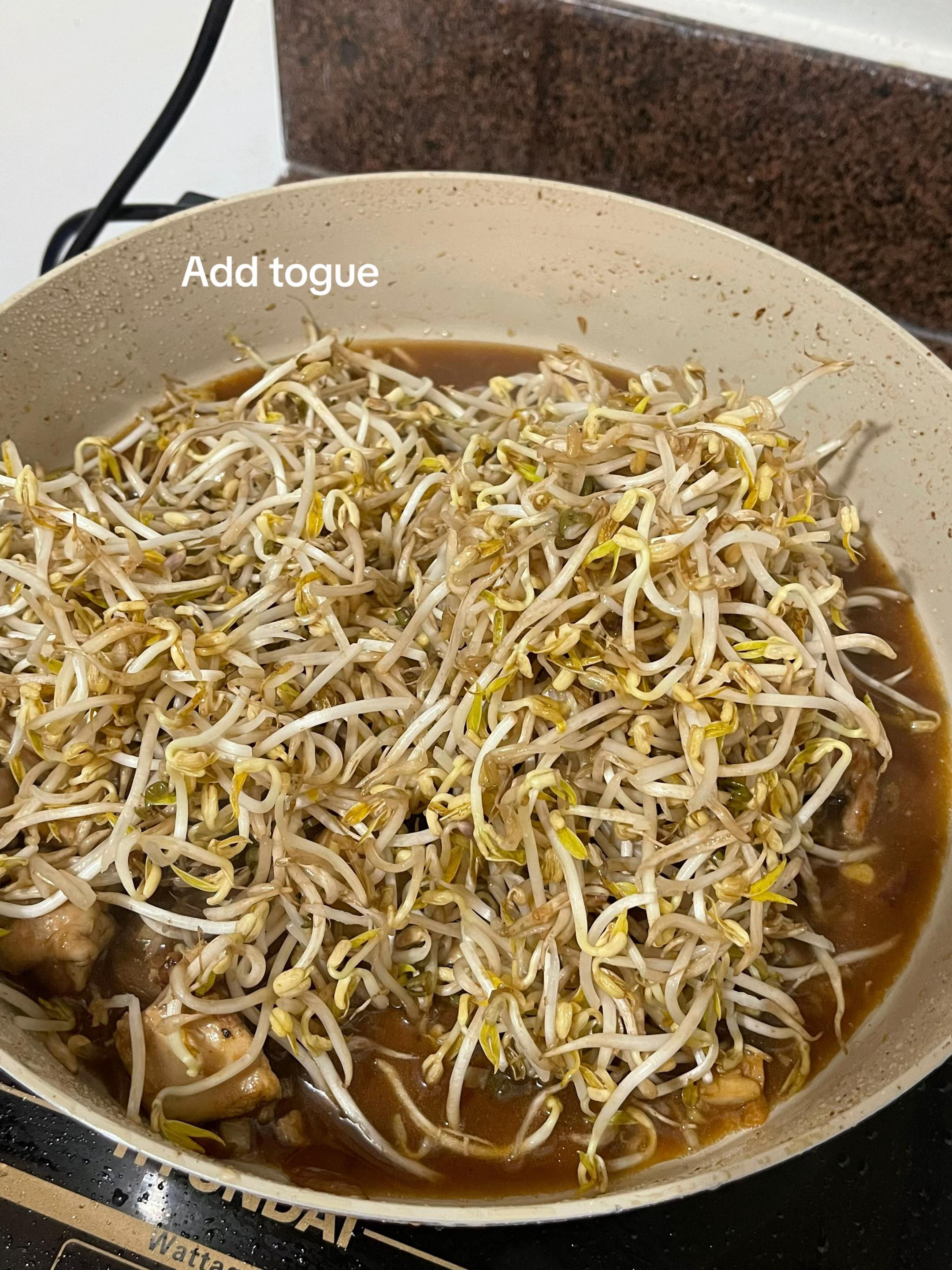 Ginisang Togue with Chicken and Tofu: Easy, Affordable, and Healthy Filipino Recipe