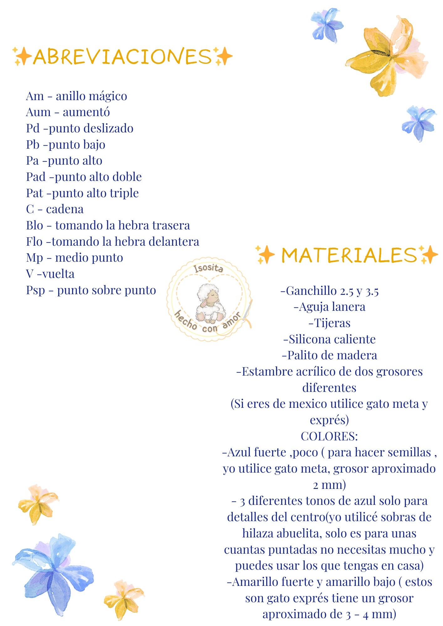 Girasol de la noche estrellada - Patrón Crochet Inspirado en Van Gogh