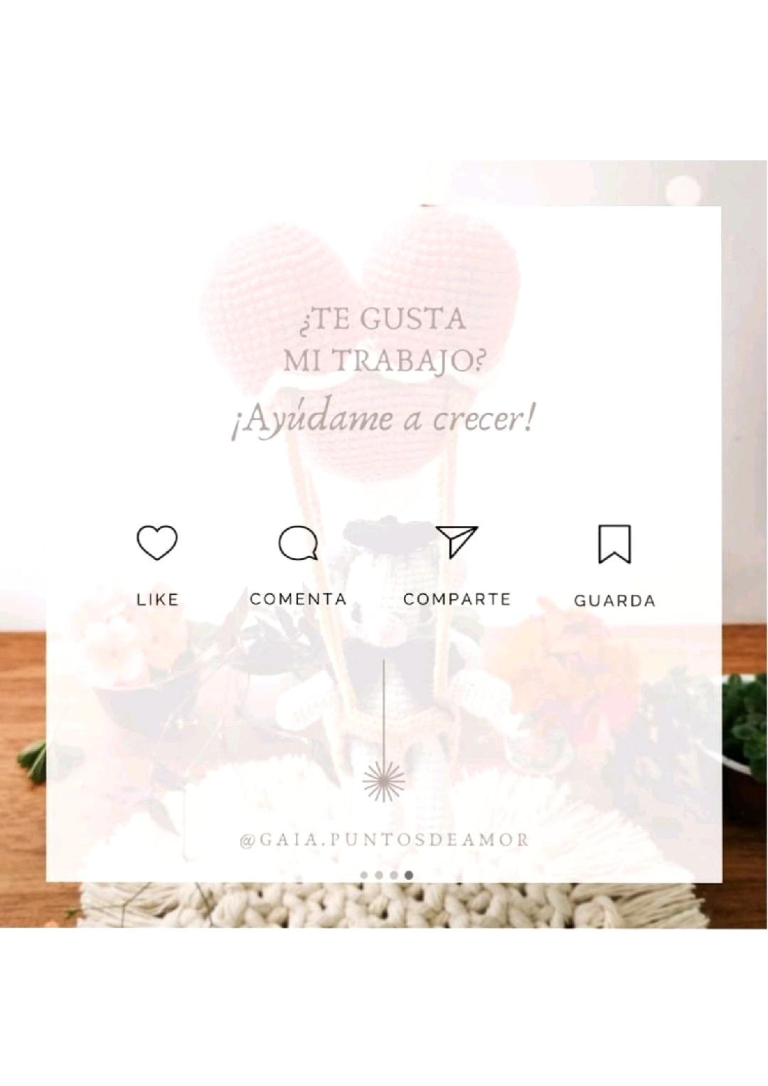 Globo Corazón: Patrón Gratis Amigurumi Gấu