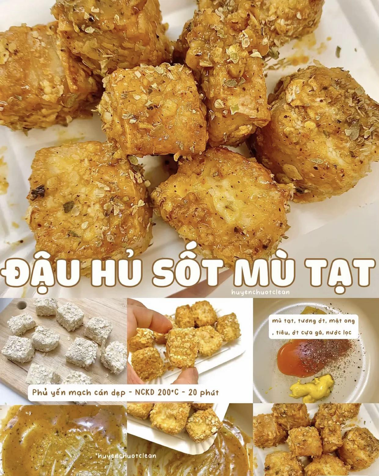 Gợi ý 6 món ăn vặt từ đậu hủ ngon, bổ, rẻ và healthy