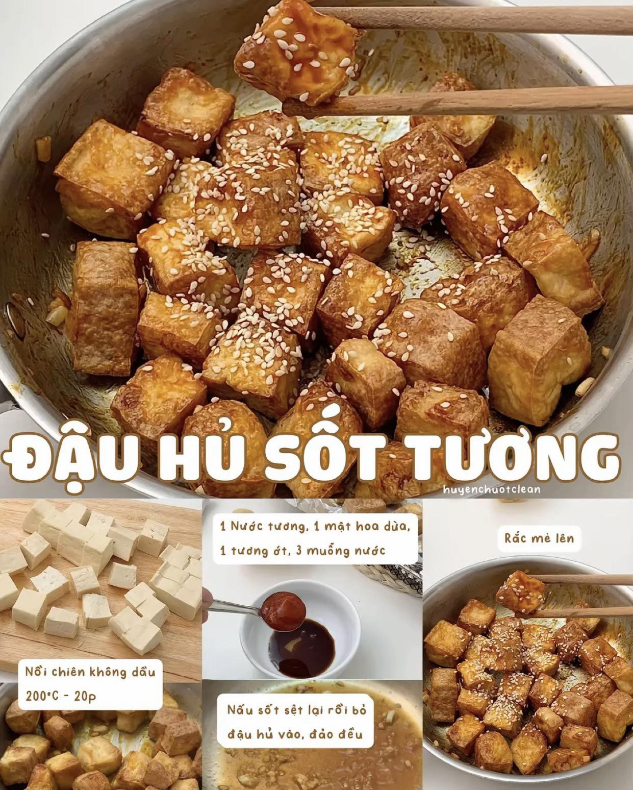 Gợi ý 6 món ăn vặt từ đậu hủ ngon, bổ, rẻ và healthy