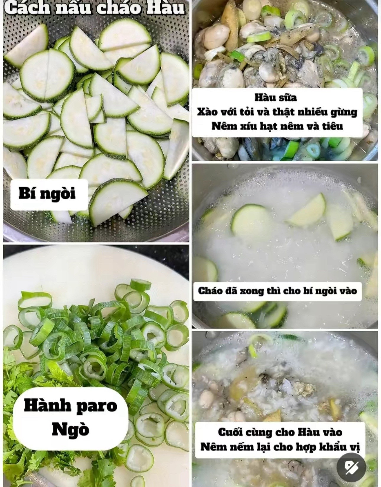 Gợi ý thực đơn cuối tuần nhẹ bụng: Cháo Hàu nấu với bí ngòi và Gỏi Cá Mai ăn kèm rau sống