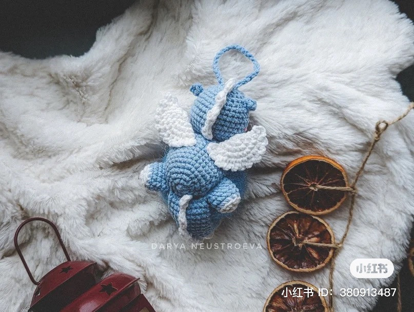 Golden Dragon Welcoming Spring Amigurumi Crochet Pattern