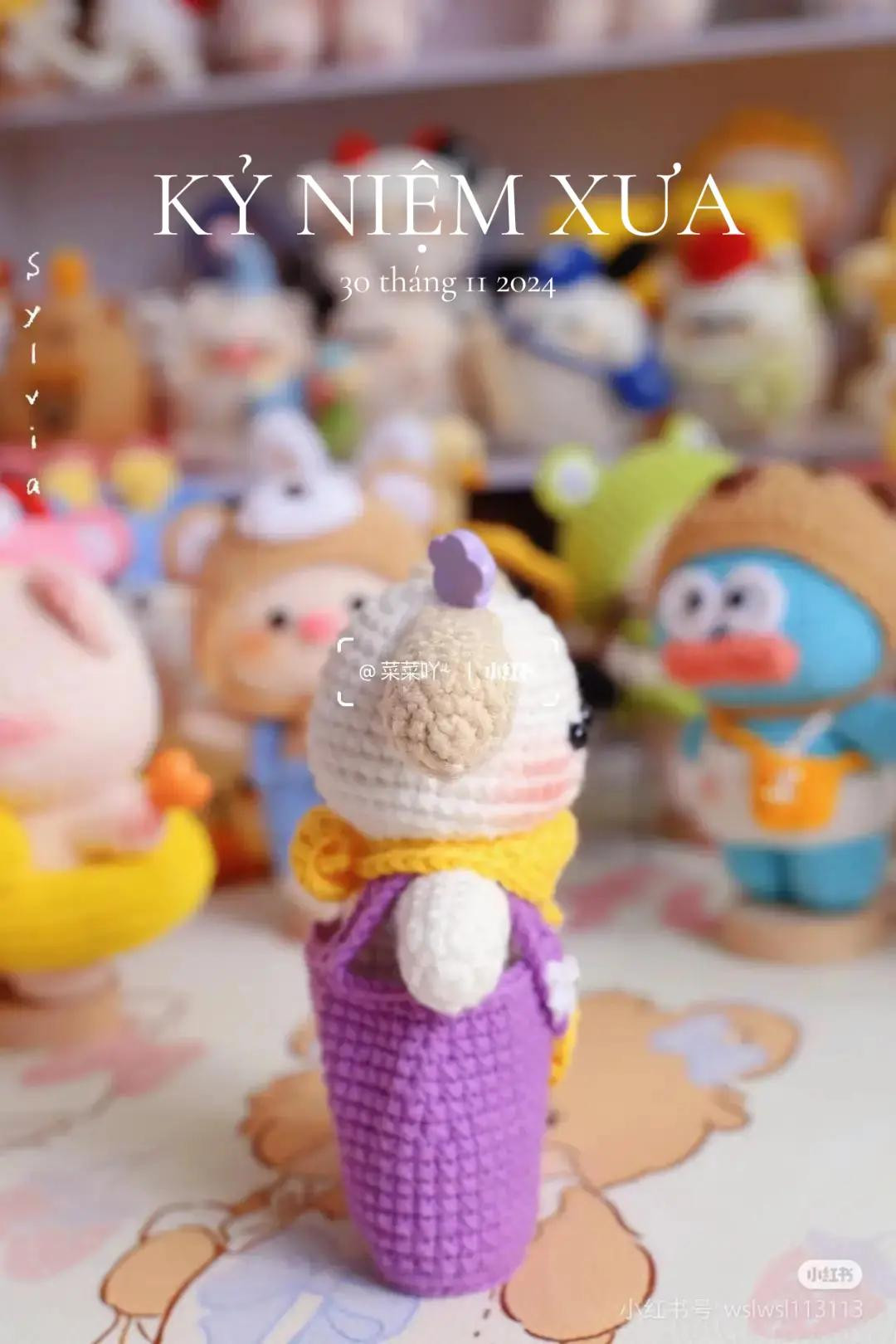 Good Night Puppy Amigurumi Crochet Pattern