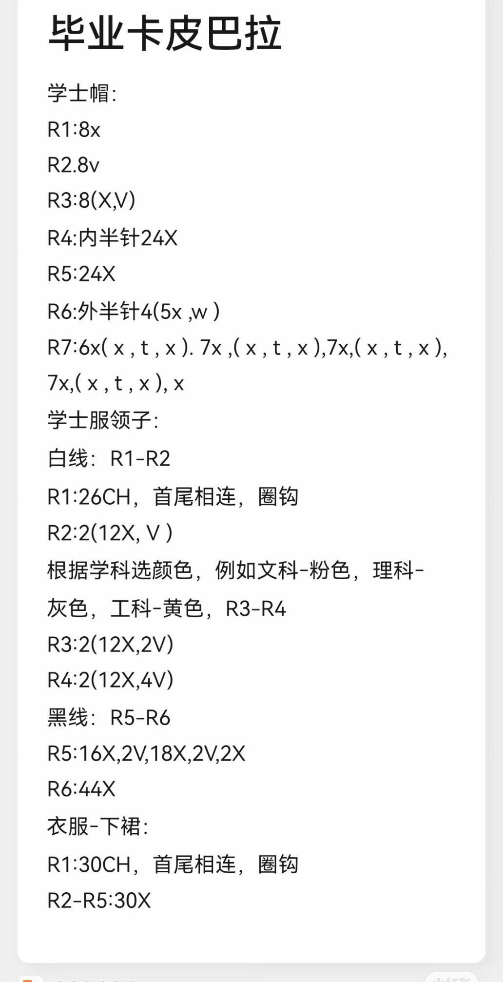 Graduation Capybara Amigurumi Crochet Pattern: Cute Tan Bear Doll in Academic Gown with Red Trim and Black Hat