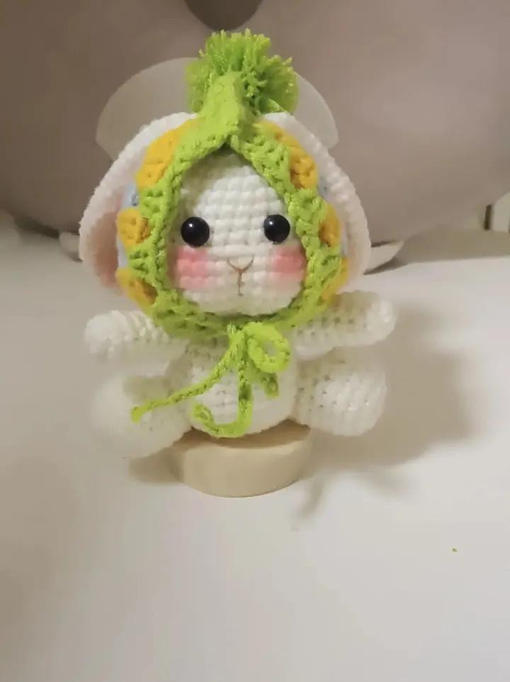 Grandma's Grid Rabbit Crochet Pattern Chart and Tutorial