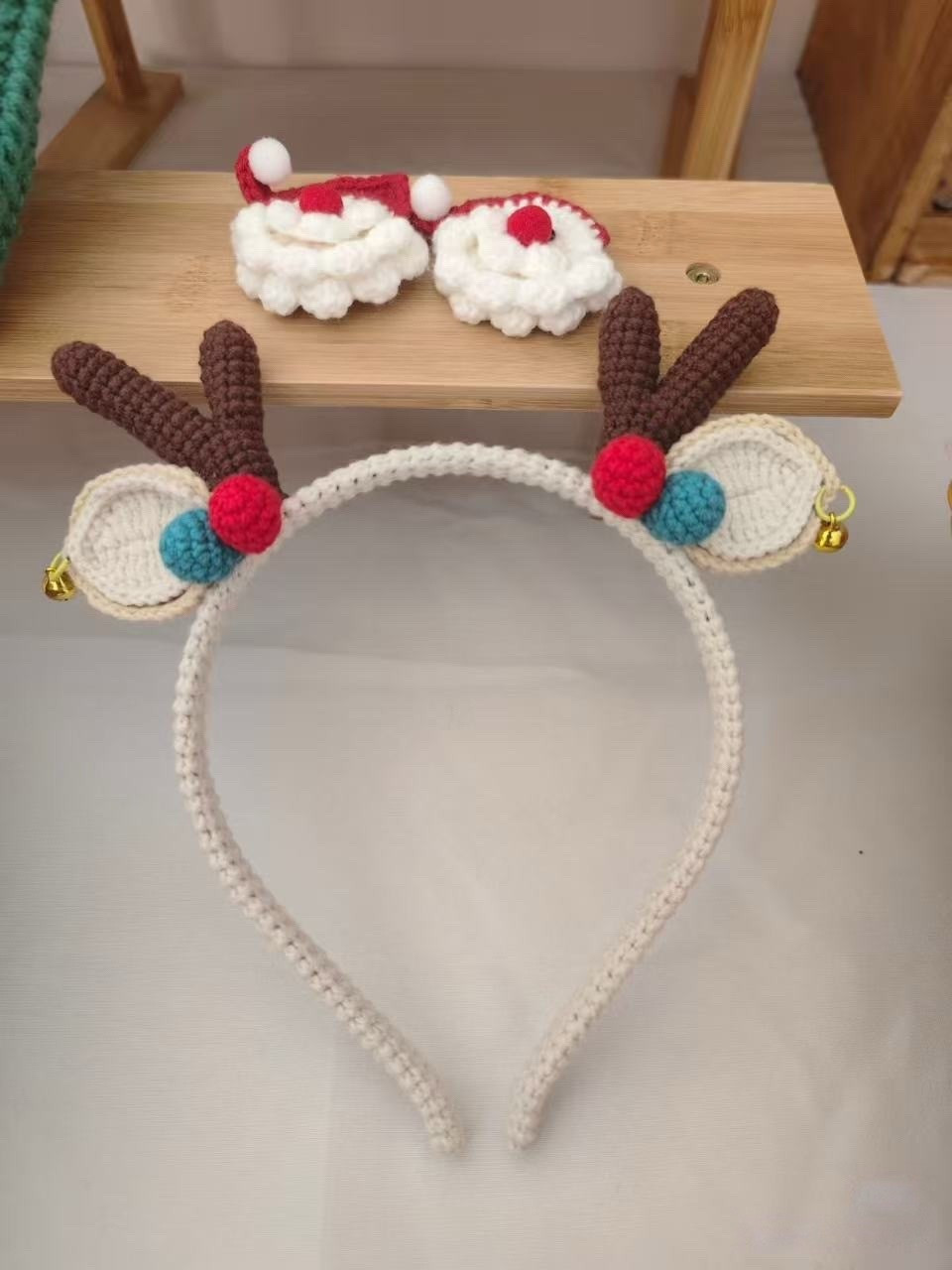 Grinalda de Rena de Natal - Tutorial Crochê