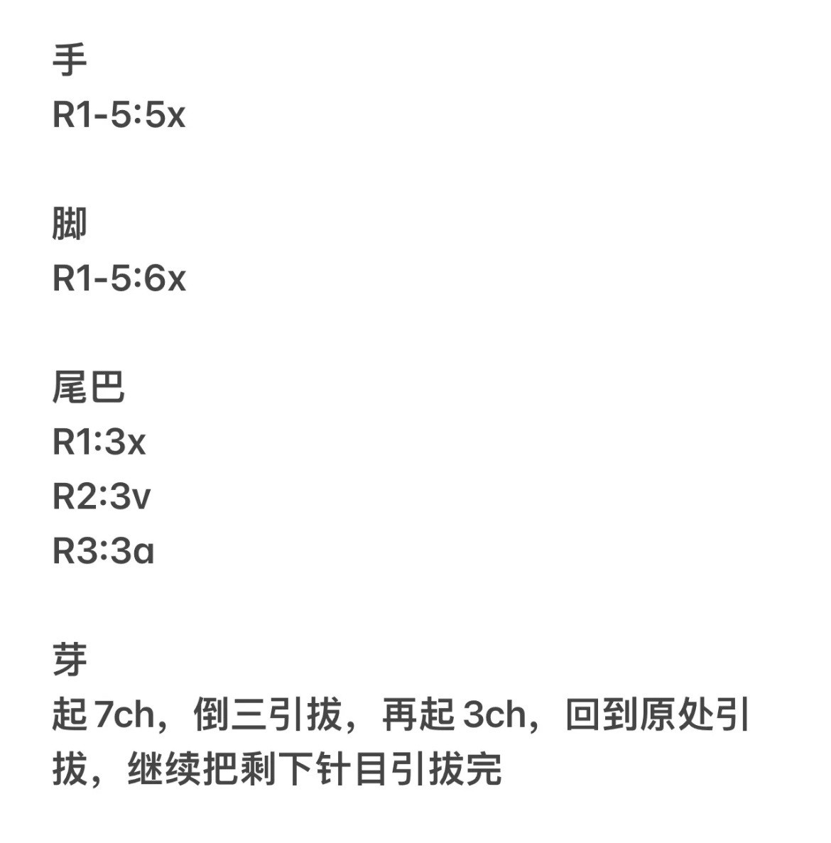 Grumpy Dog Crochet Pattern Chart