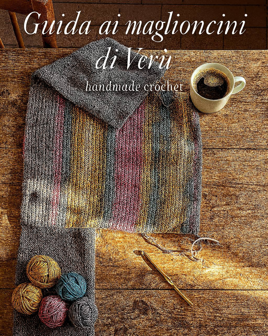 Guida ai maglioncini di Verù: istruzioni per creare un poncho semplice e accogliente con tecniche crochet base