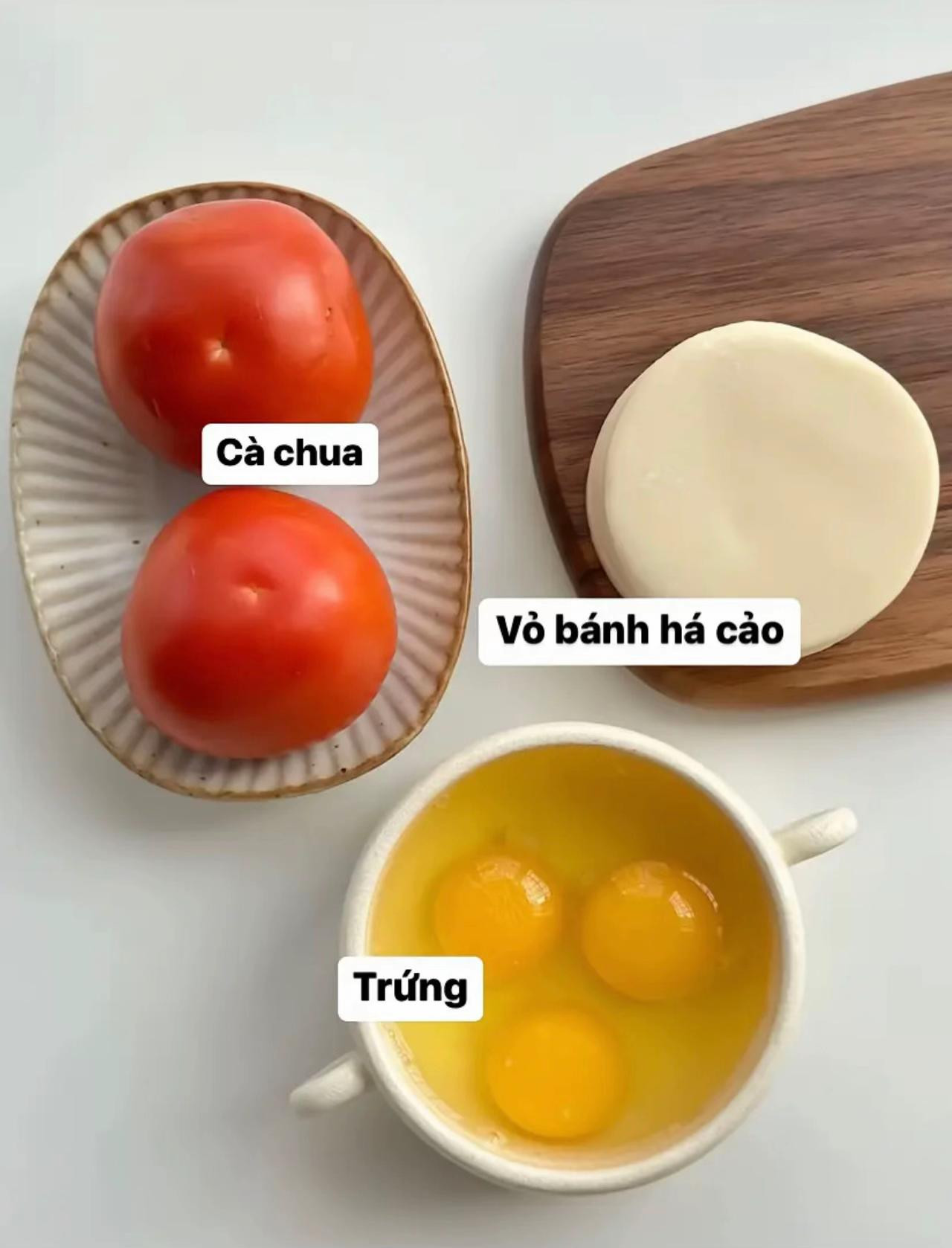 Há cảo trứng cà chua: Cách làm món ăn sáng nhanh gọn, bổ dưỡng và dễ thương cho cả gia đình