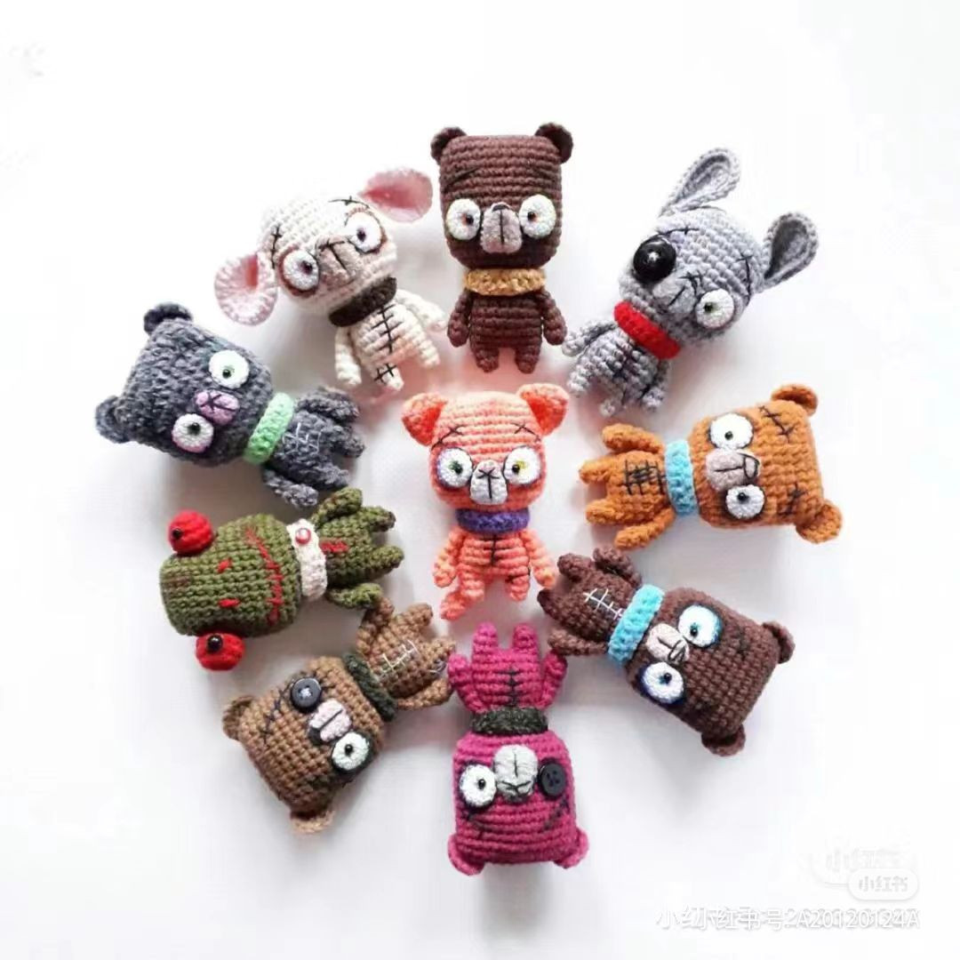 Halloween Crochet Monsters Amigurumi Pattern Tutorial