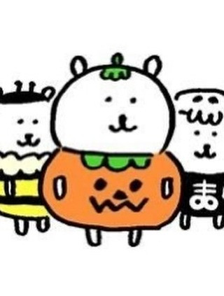 할로윈 농담곰 (Halloween Nongdamgom) - 귀여운 호박 모양 코바늘 인형 자작 도안