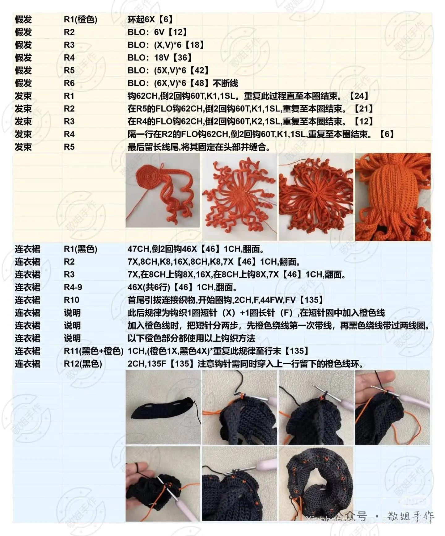 Halloween Witch Amigurumi Crochet Pattern Tutorial