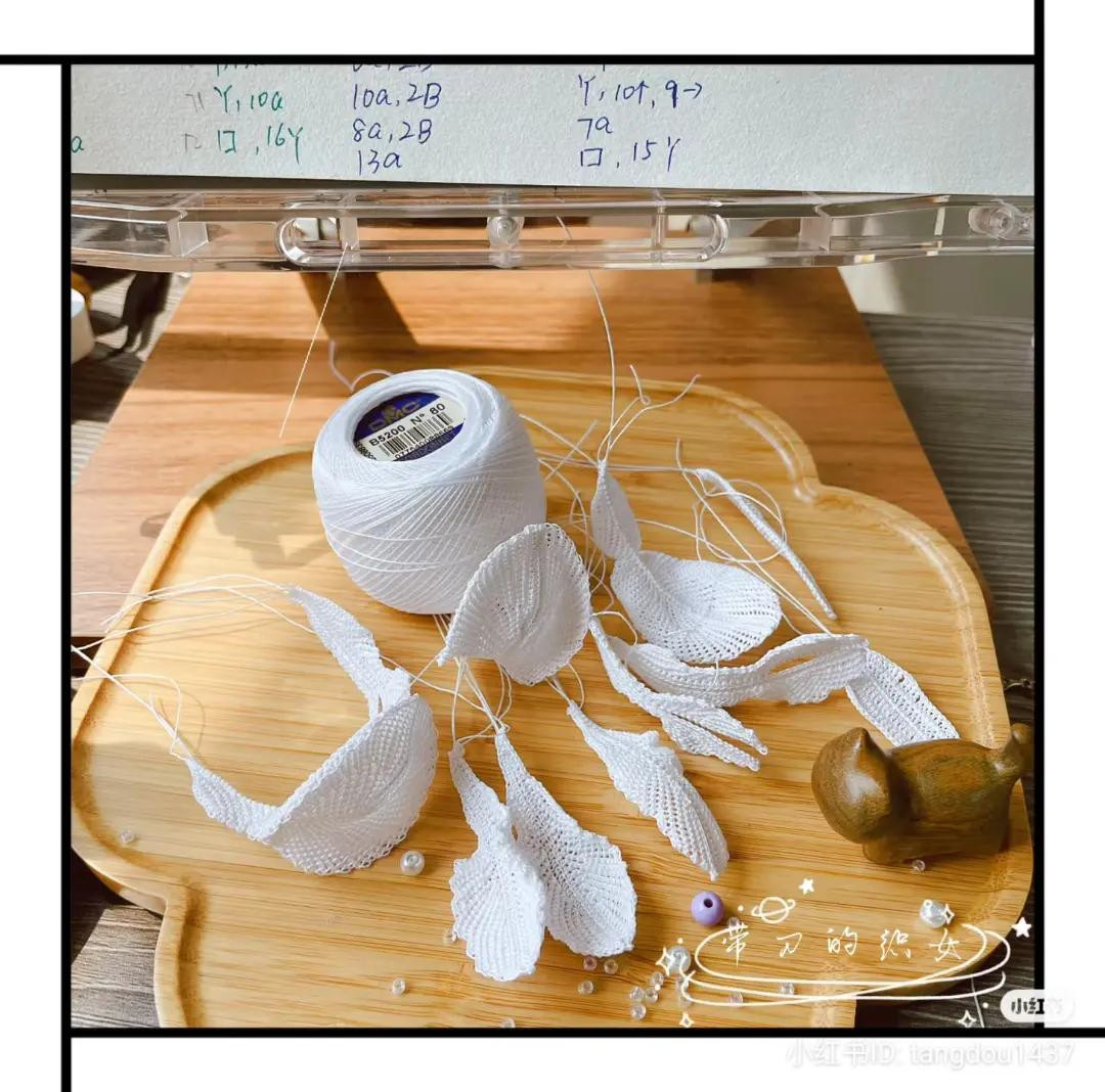 Handmade Crochet Iris Flower Pattern Chart - Detailed Petal Instructions for A, B, and C Types