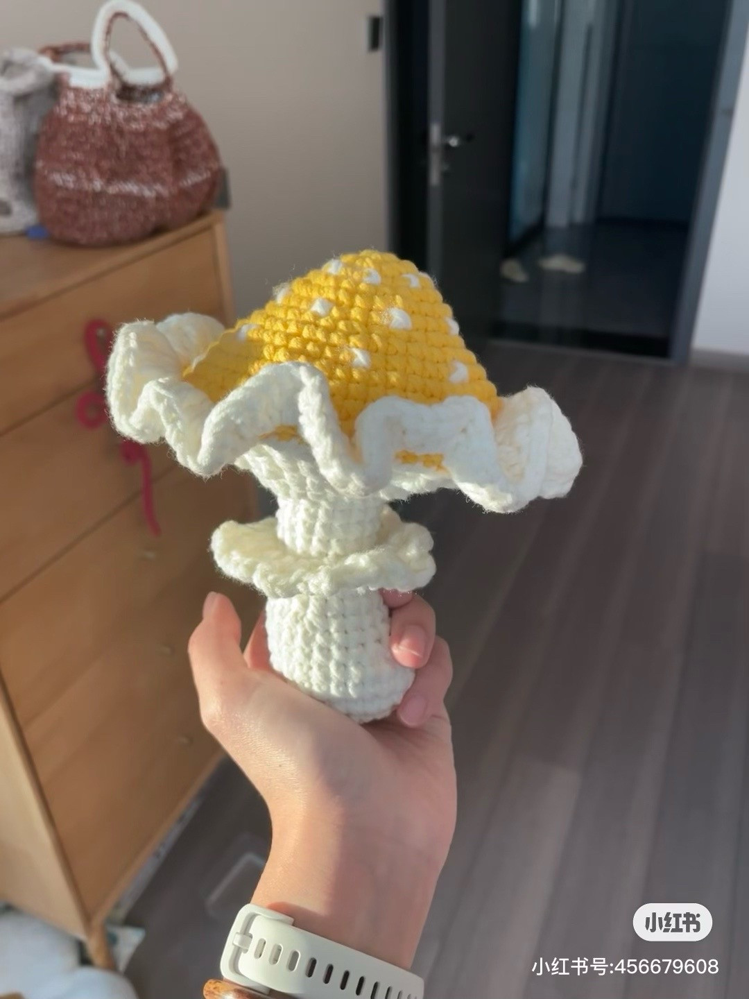 Handmade Crochet Mushroom Chart Pattern