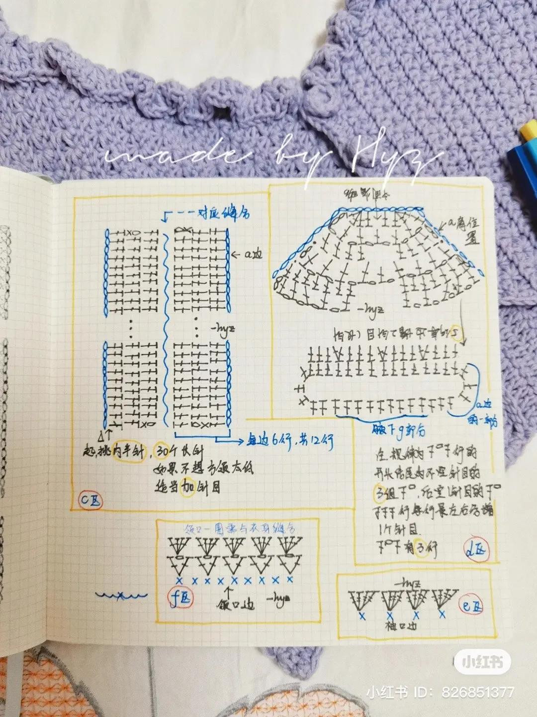 Handmade Crochet Summer Tops: Blue Flower Panel, Pastel Floral Set, and Pink Heart Vest Patterns