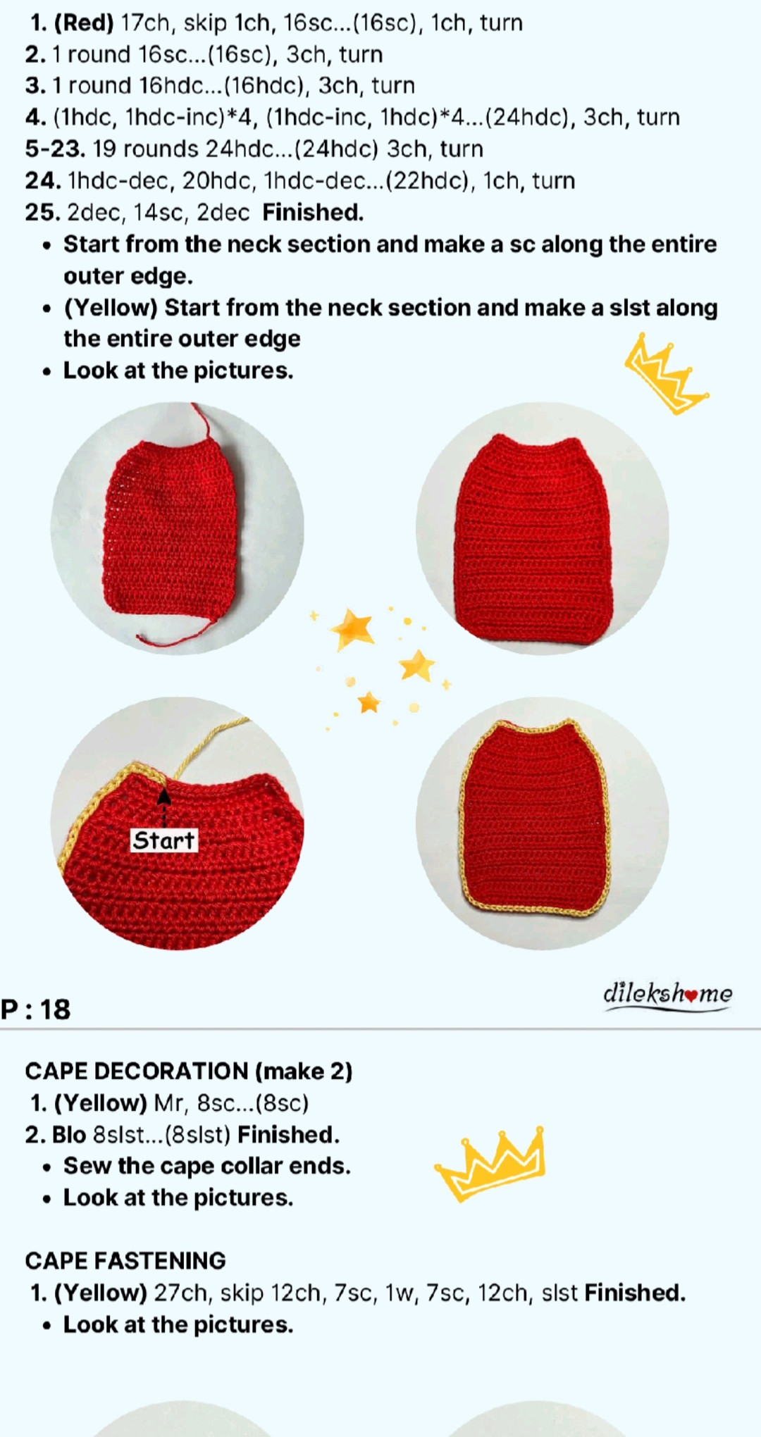 Handsome Prince Amigurumi Crochet Pattern Tutorial