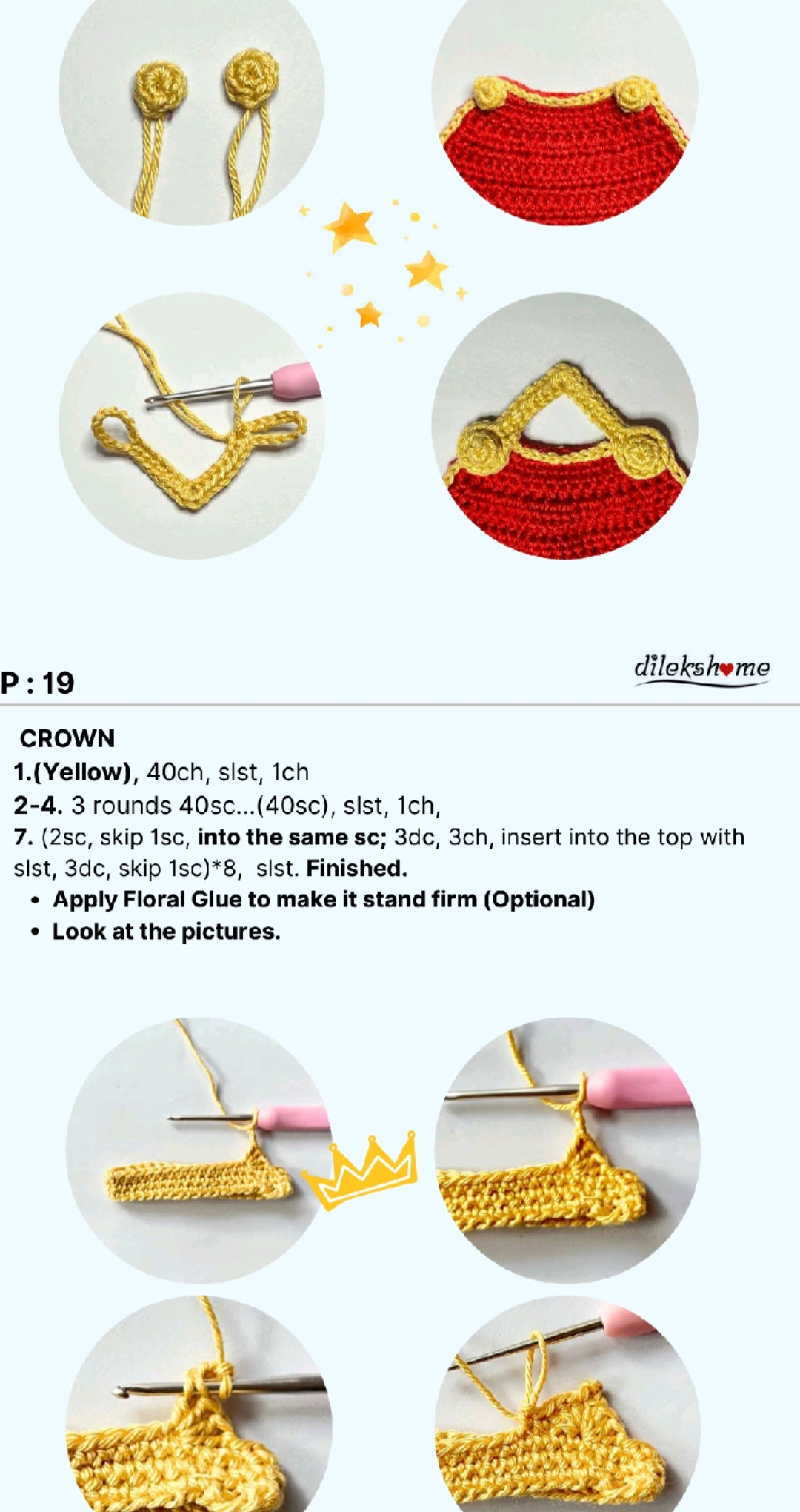 Handsome Prince Amigurumi Crochet Pattern Tutorial