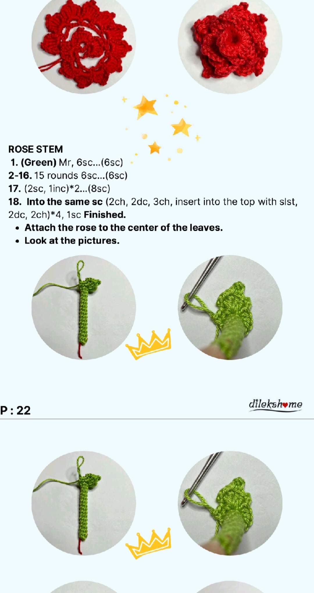 Handsome Prince Amigurumi Crochet Pattern Tutorial