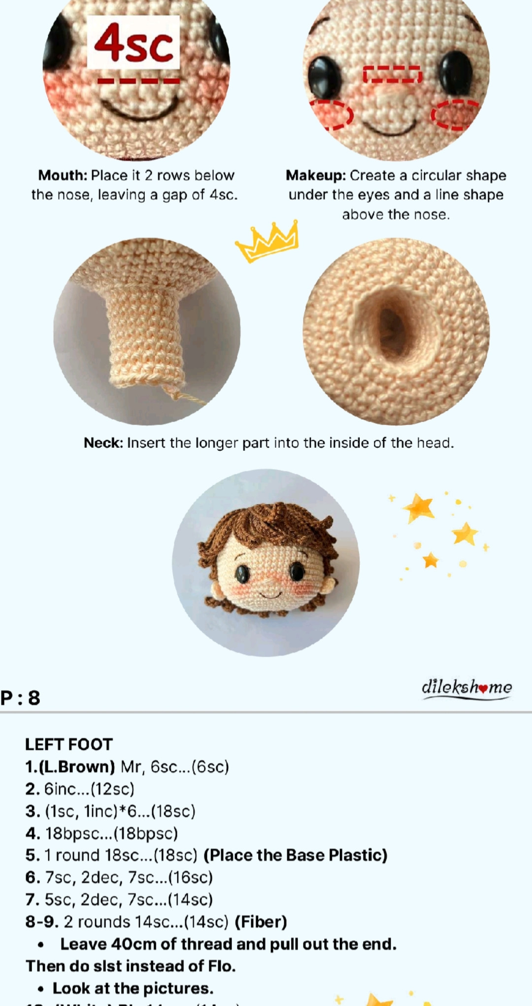 Handsome Prince Amigurumi Crochet Pattern Tutorial