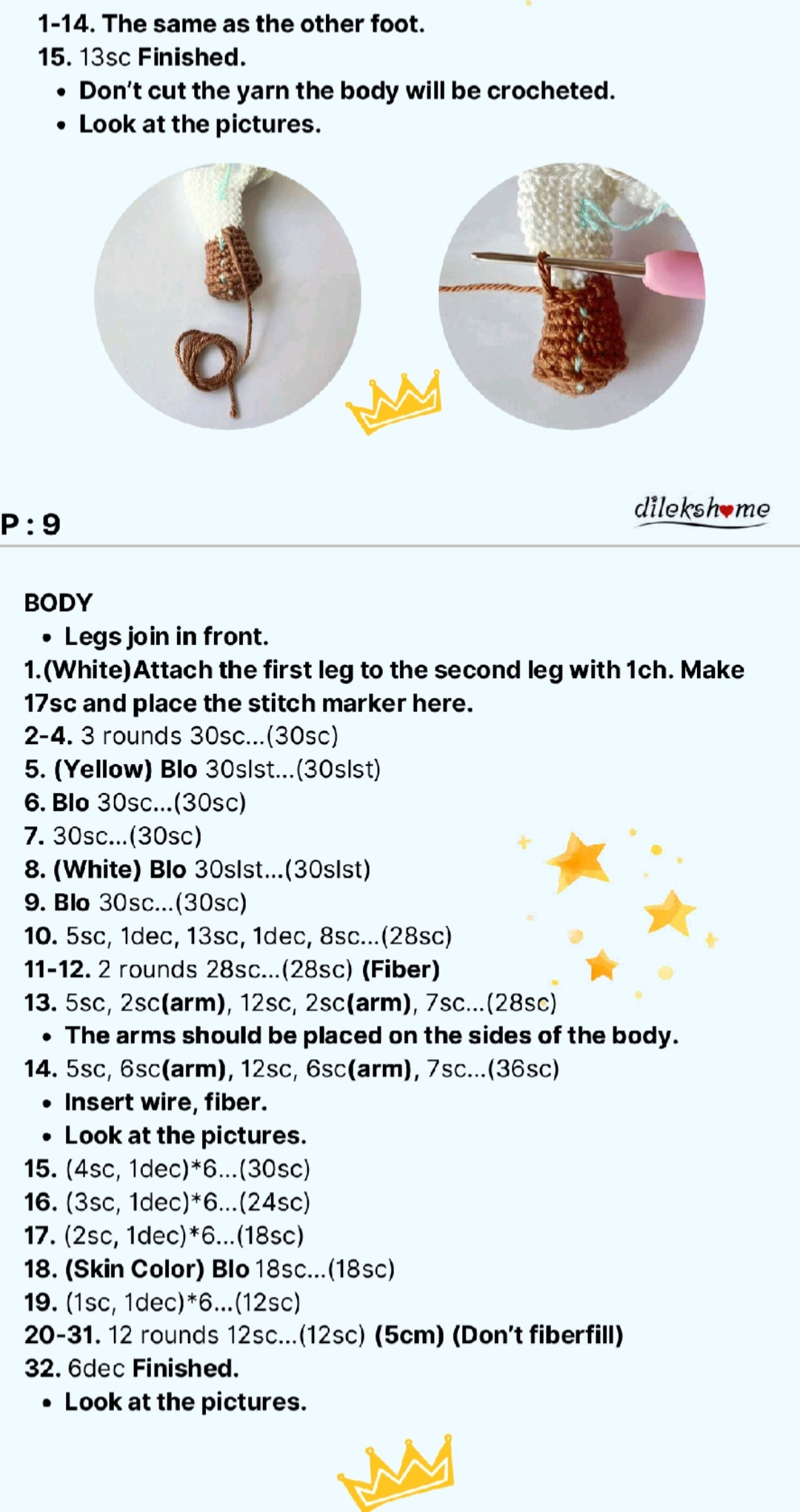 Handsome Prince Amigurumi Crochet Pattern Tutorial