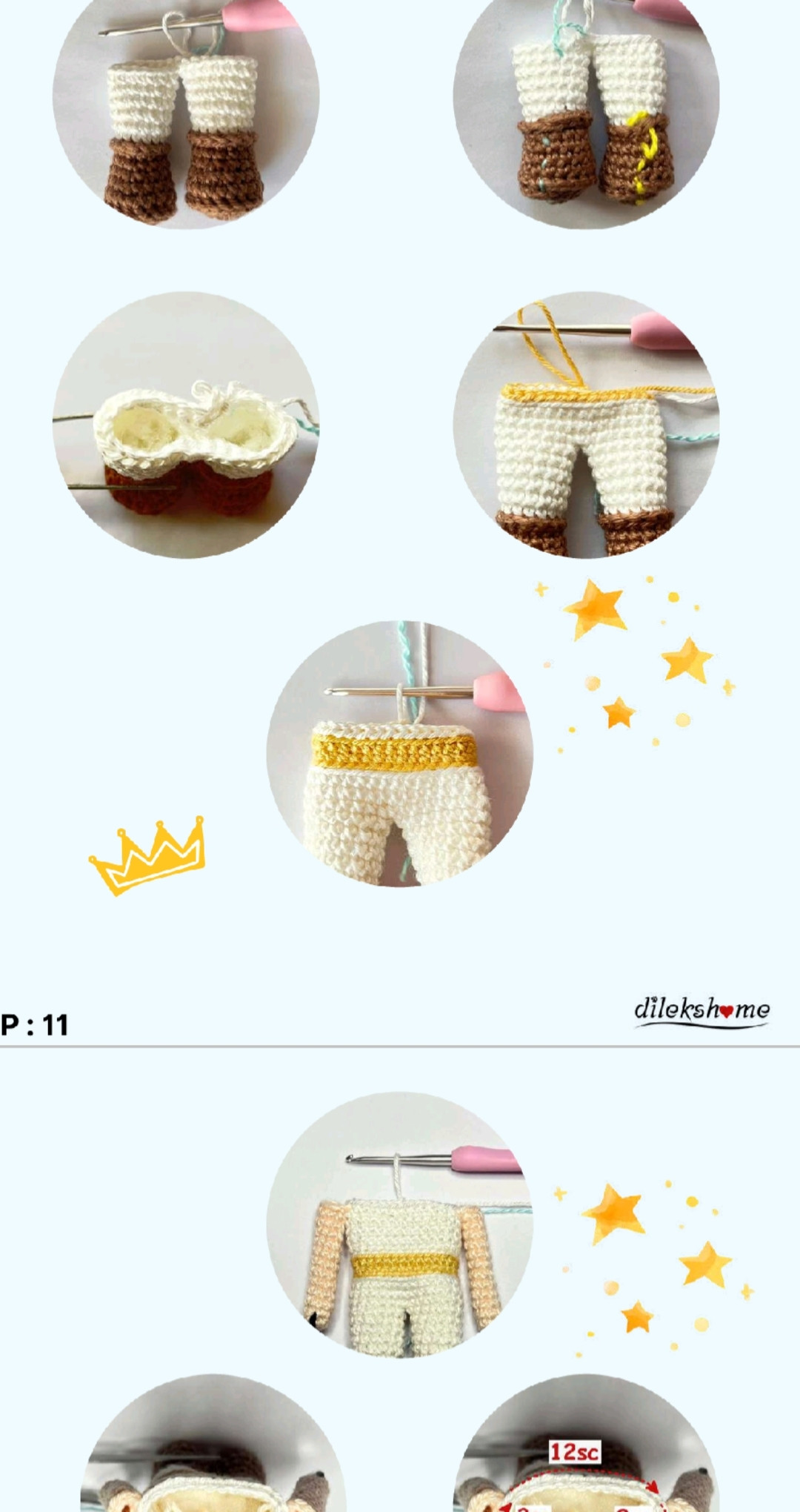 Handsome Prince Amigurumi Crochet Pattern Tutorial