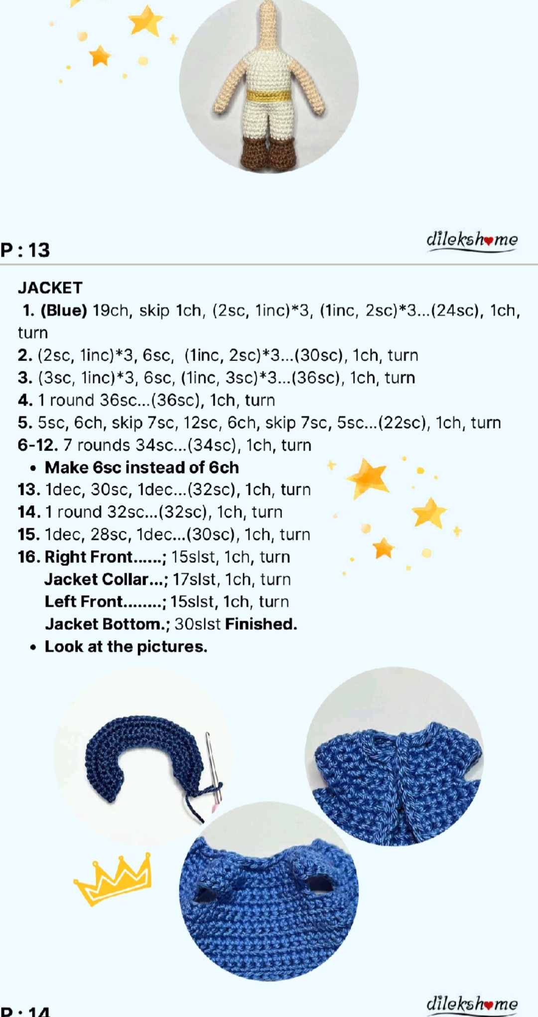 Handsome Prince Amigurumi Crochet Pattern Tutorial