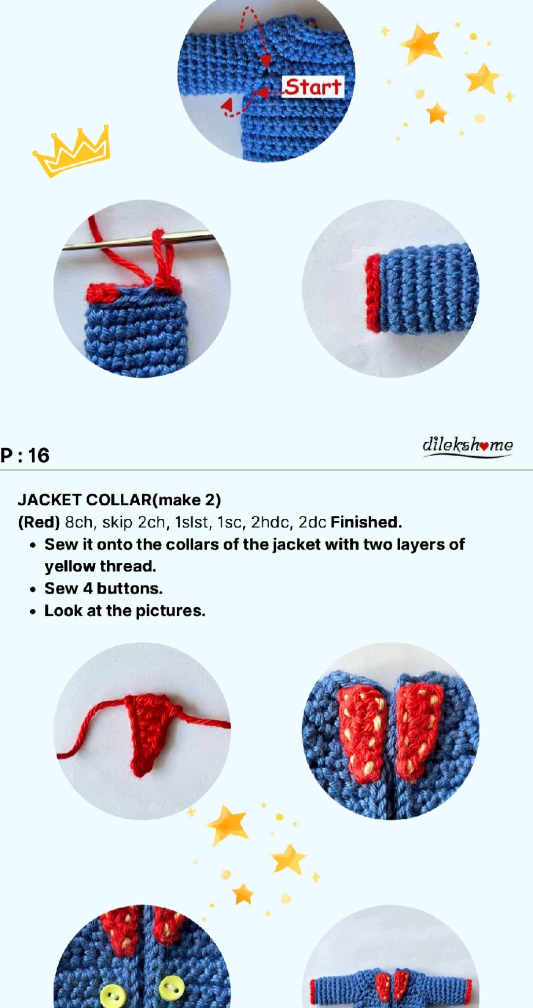 Handsome Prince Amigurumi Crochet Pattern Tutorial
