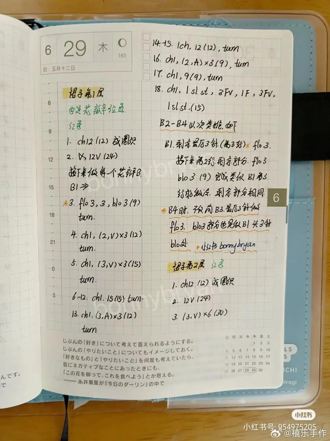 Handwritten Crochet Pattern for Rose Princess and Cat Pot