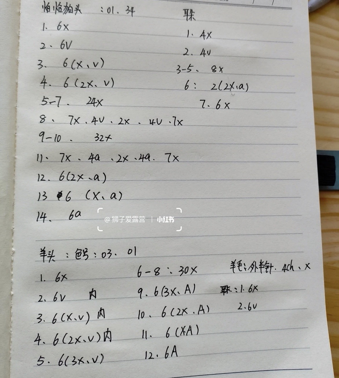 Handwritten Crochet Pattern for Strawberry Animal Bouquet