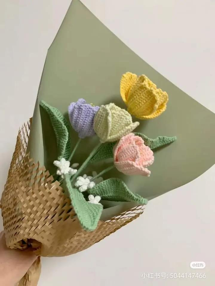 Handwritten Tulip and Crochet Boots Patterns