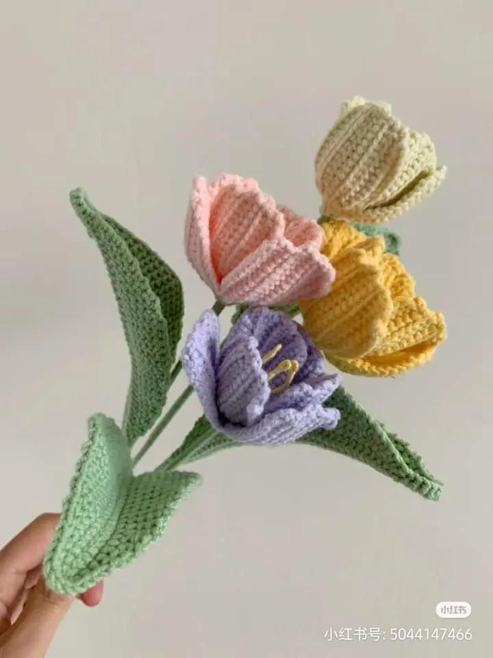 Handwritten Tulip and Crochet Boots Patterns