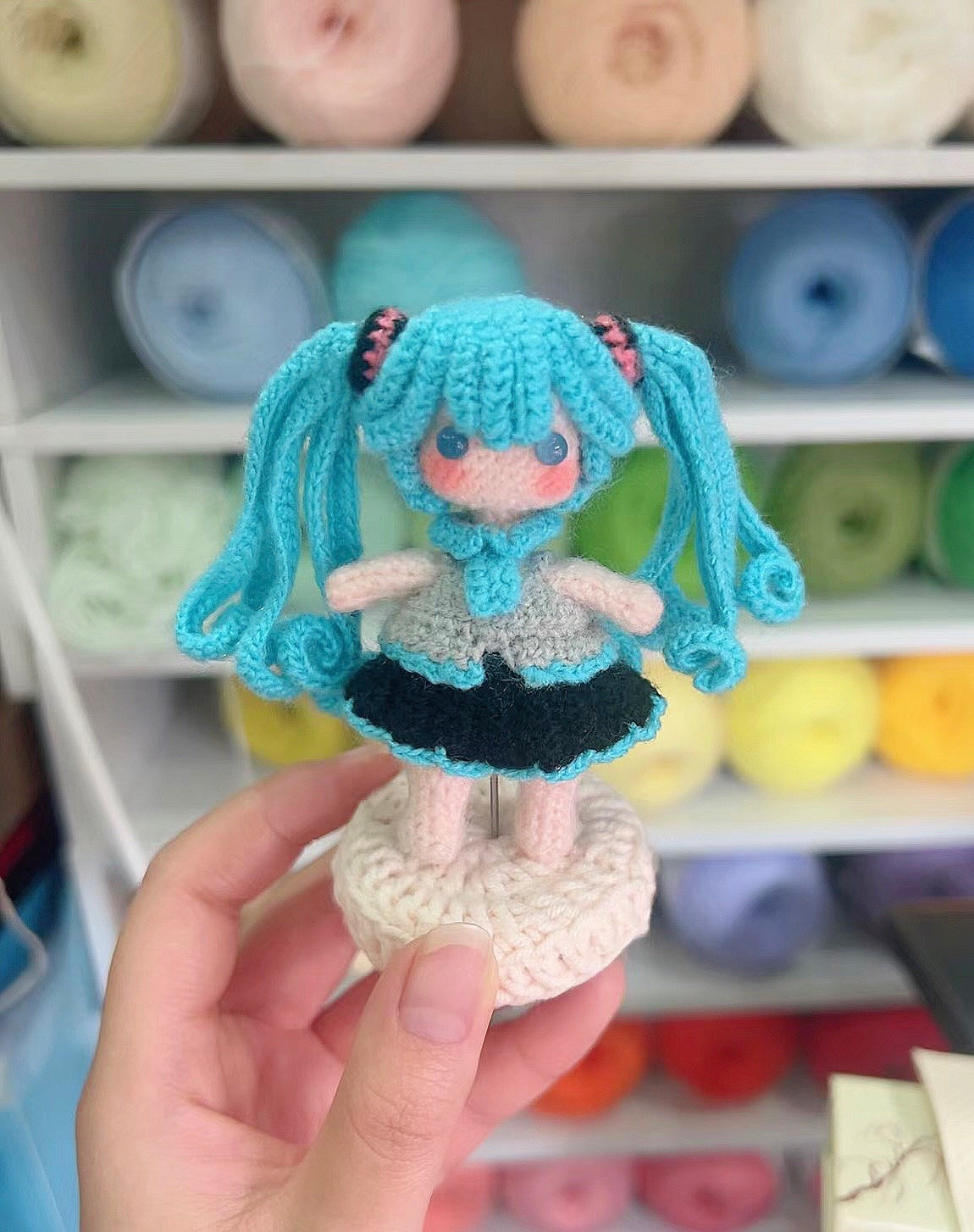 Hatsune Miku Amigurumi Crochet Pattern Tutorial