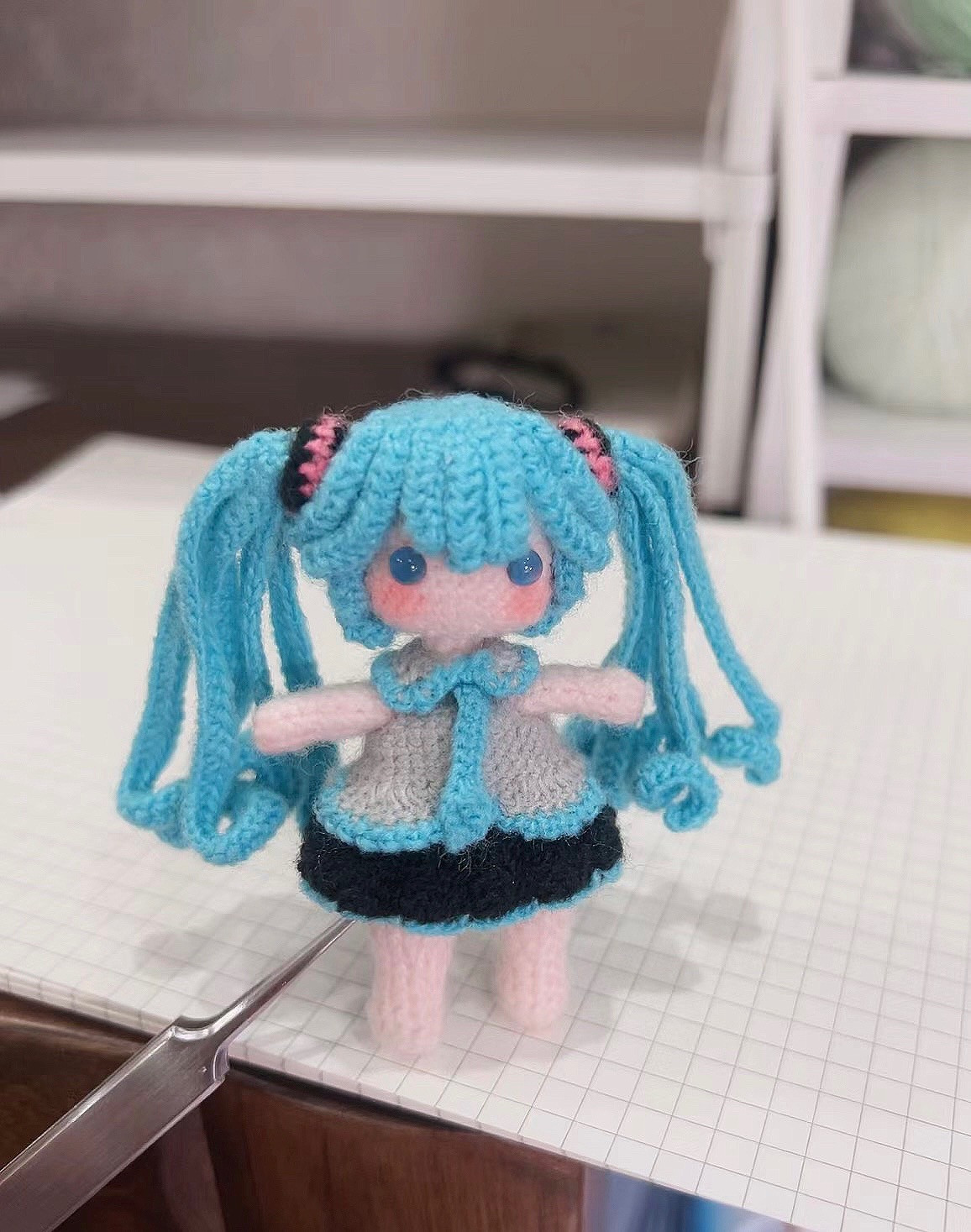 Hatsune Miku Amigurumi Crochet Pattern Tutorial