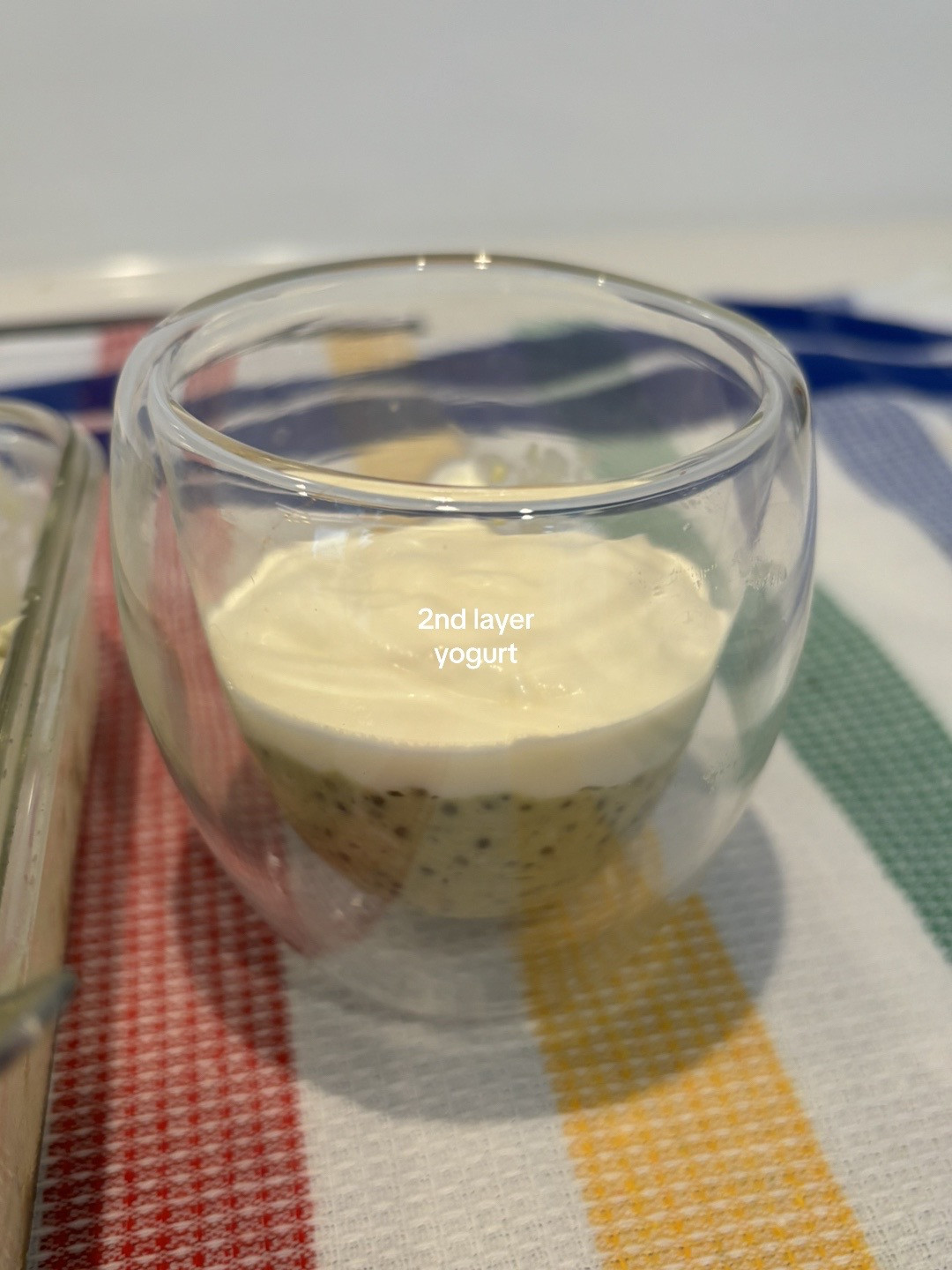 Healthy Matcha Tiramisu Overnight Oats Recipe with Chia Seeds, Yogurt and Goji Berries