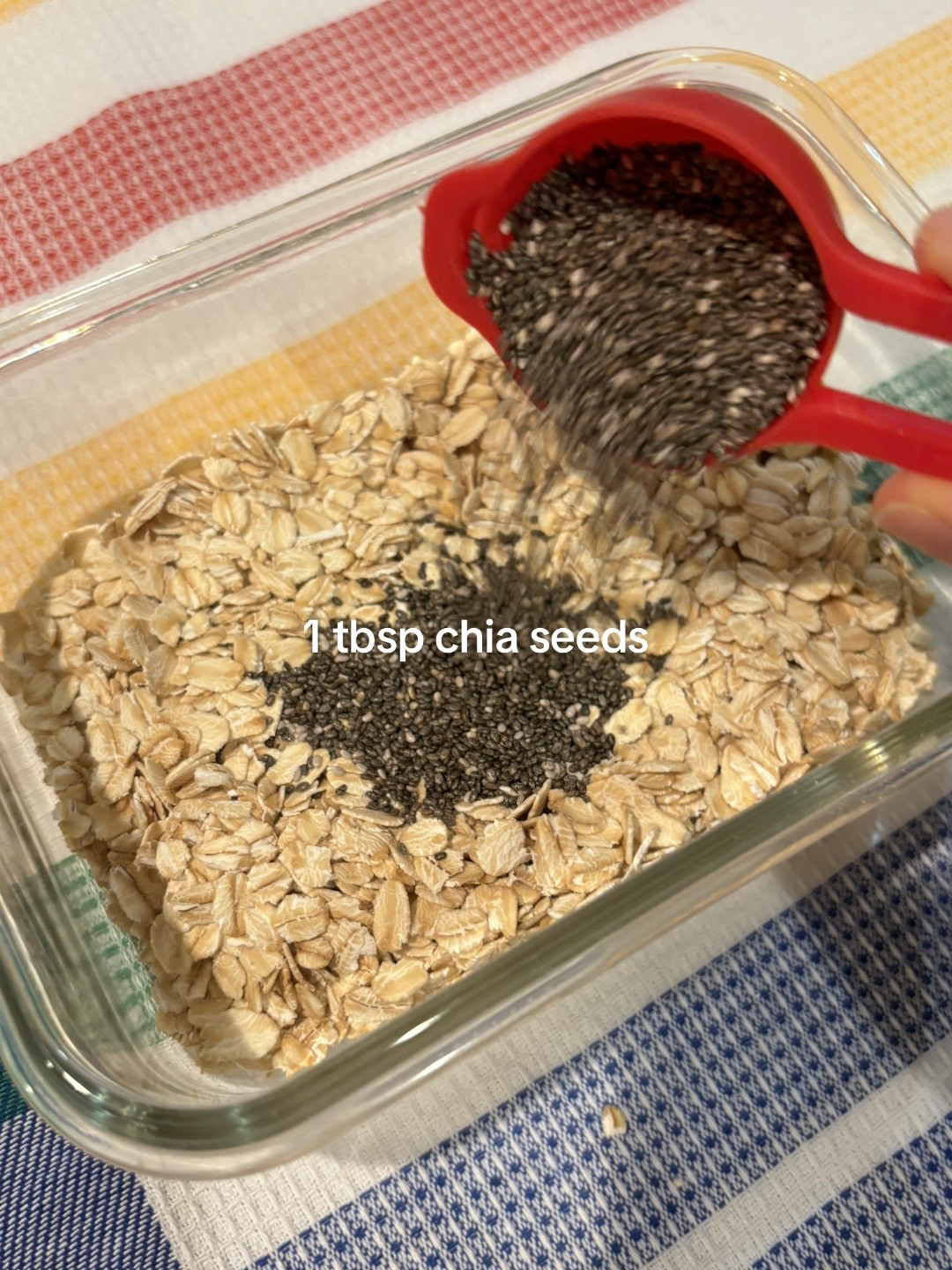 Healthy Matcha Tiramisu Overnight Oats Recipe with Chia Seeds, Yogurt and Goji Berries