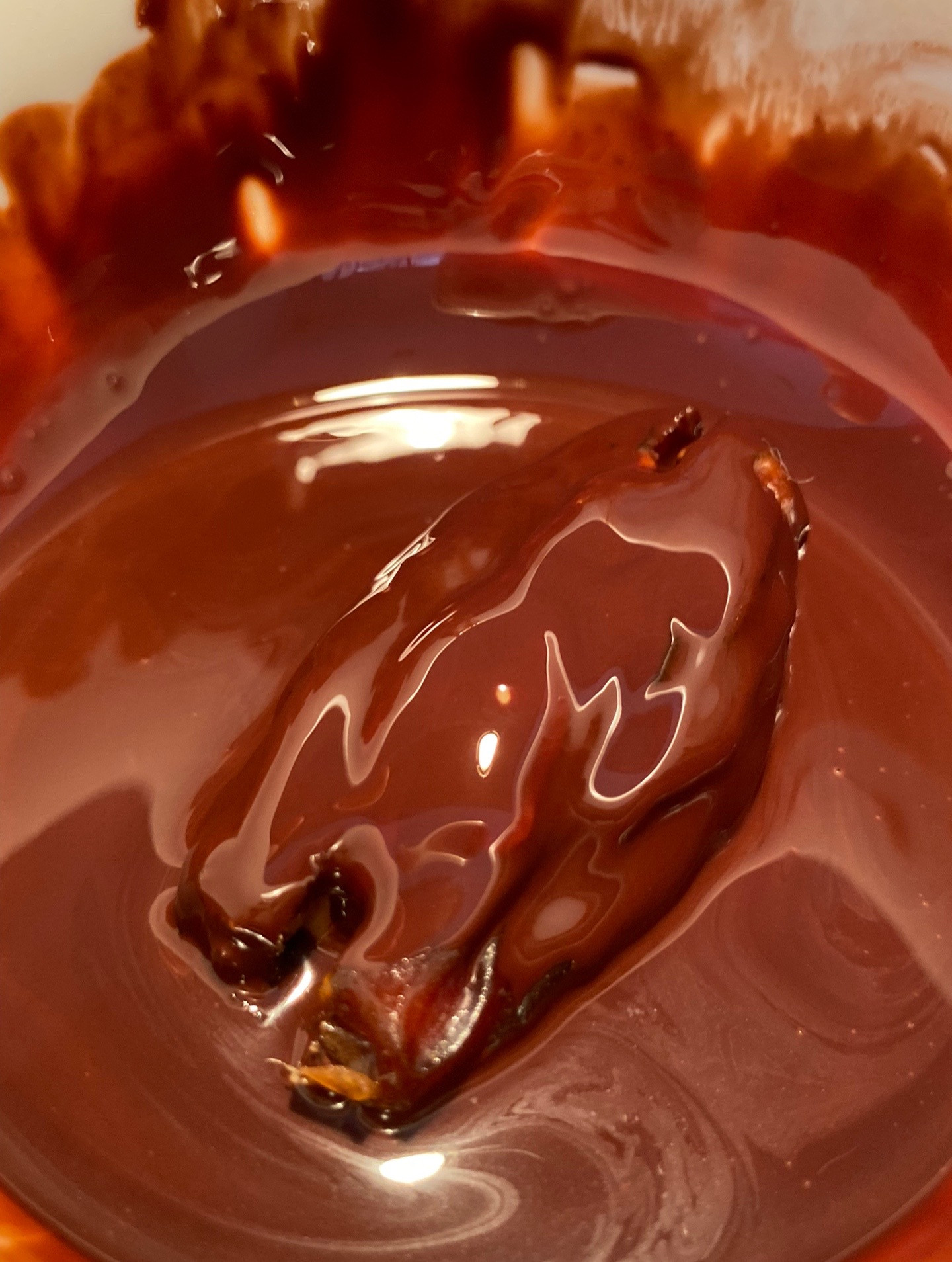 Healthy Ramadan Dessert: Dates Stuffed with Almond Butter and Dark Chocolate