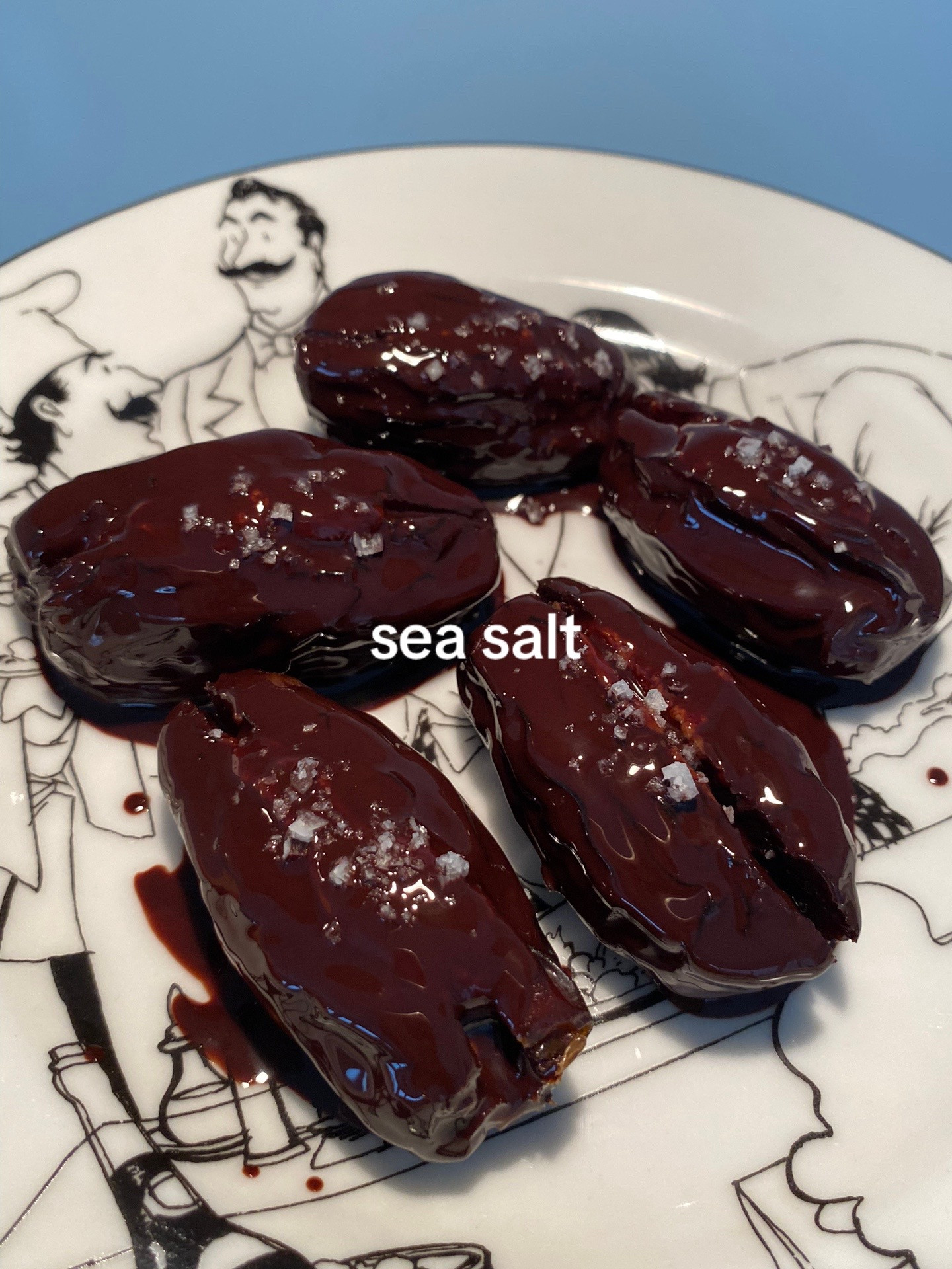 Healthy Ramadan Dessert: Dates Stuffed with Almond Butter and Dark Chocolate