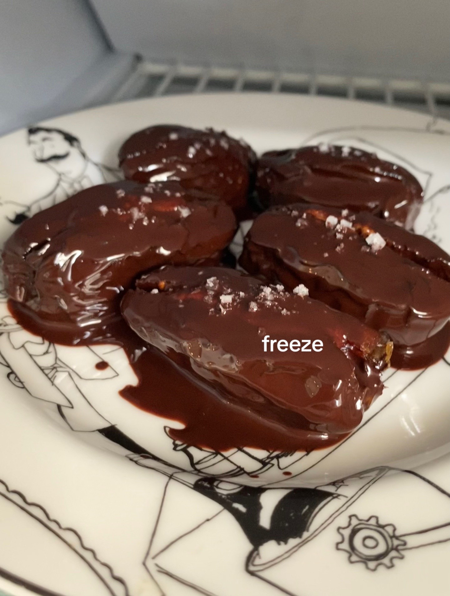 Healthy Ramadan Dessert: Dates Stuffed with Almond Butter and Dark Chocolate