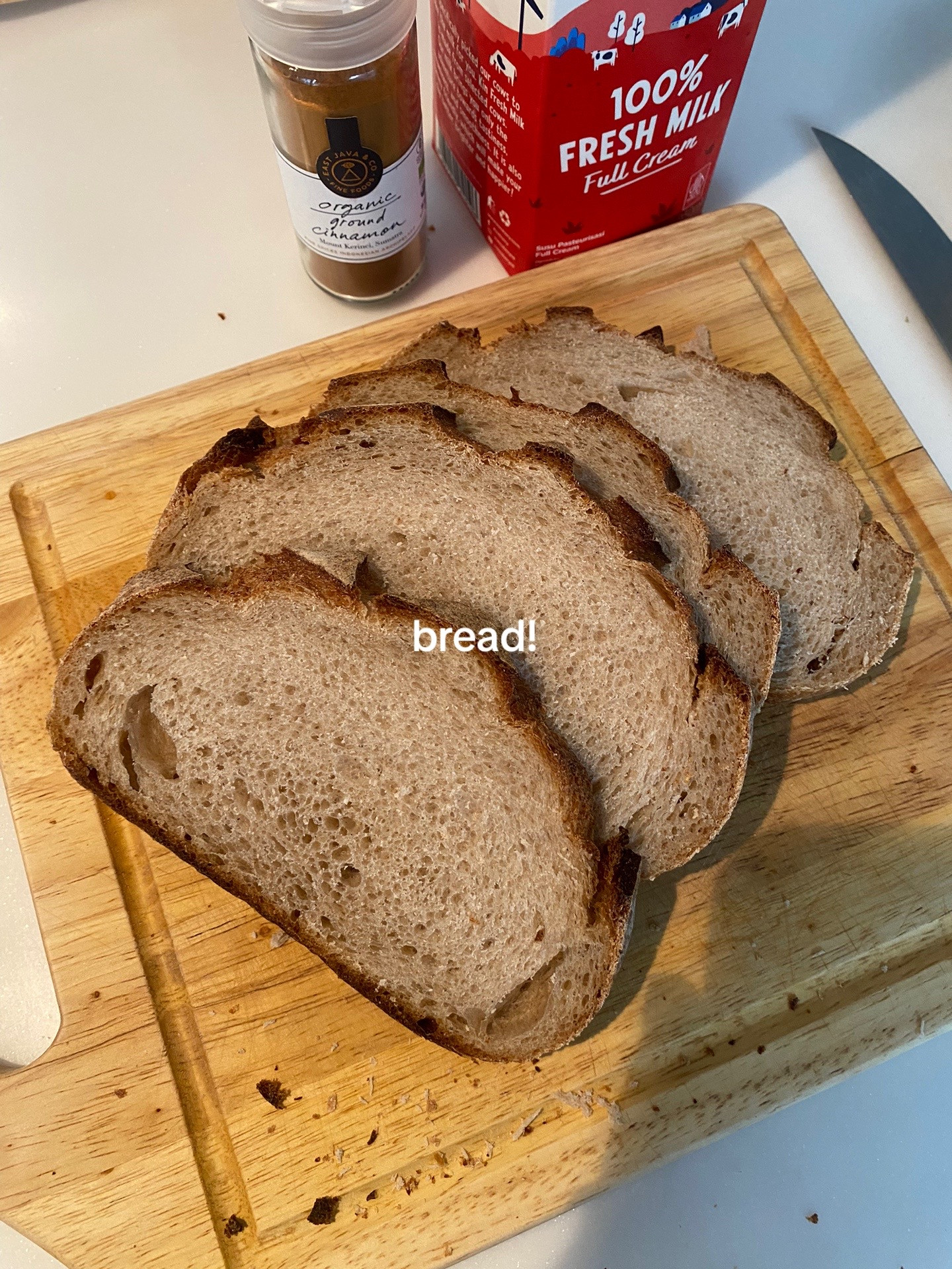 Healthy Sourdough French Toast with Greek Yogurt and Berry Sauce