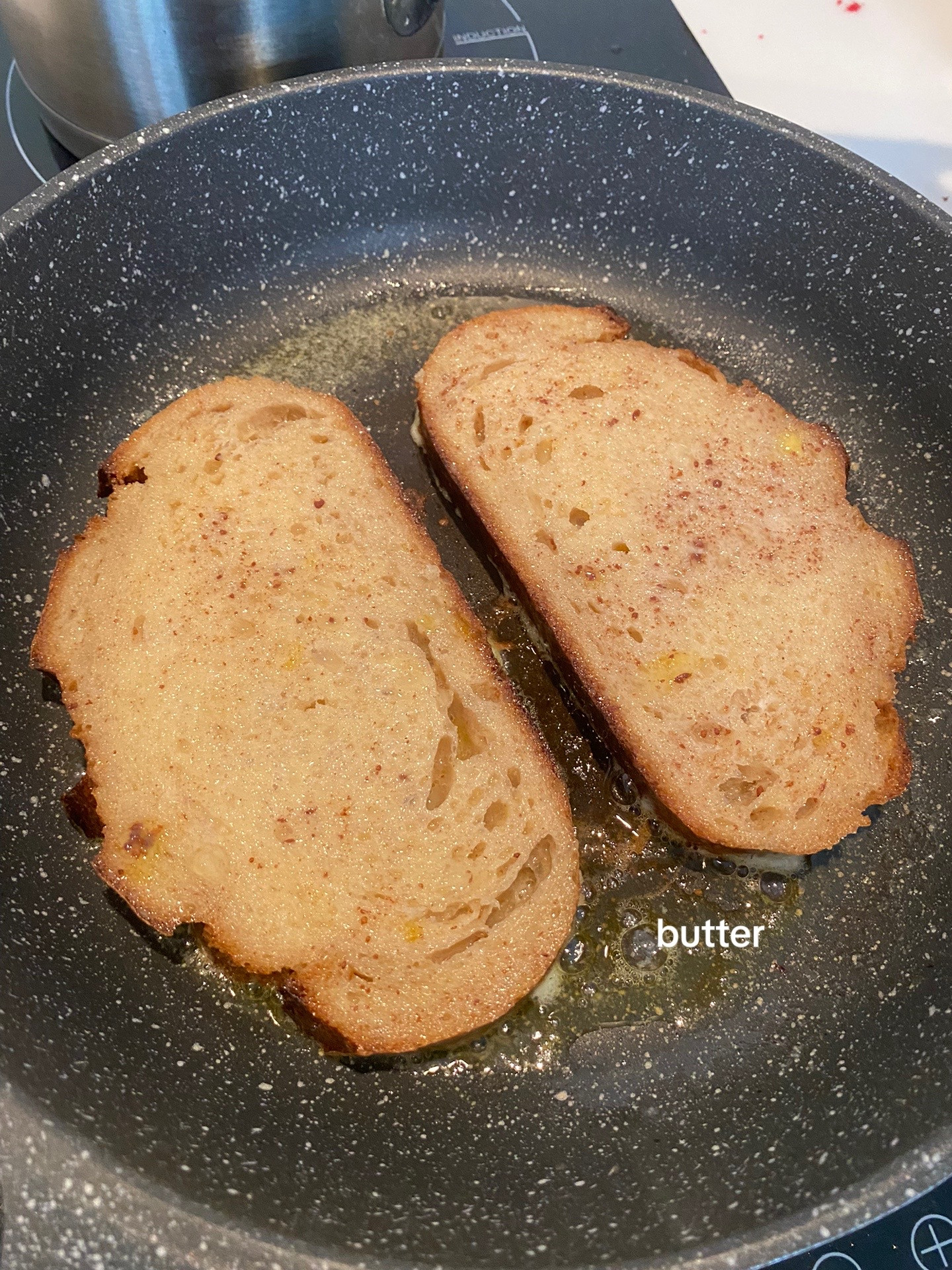 Healthy Sourdough French Toast with Greek Yogurt and Berry Sauce