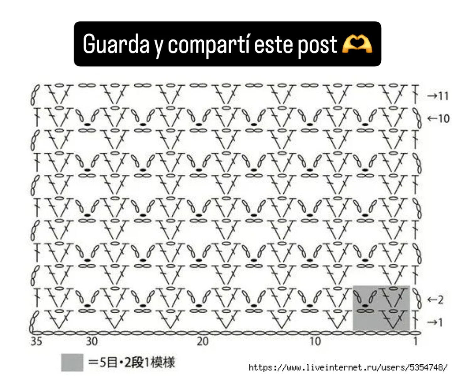 Hermoso punto de crochet estilo boho para top o cardigan de verano