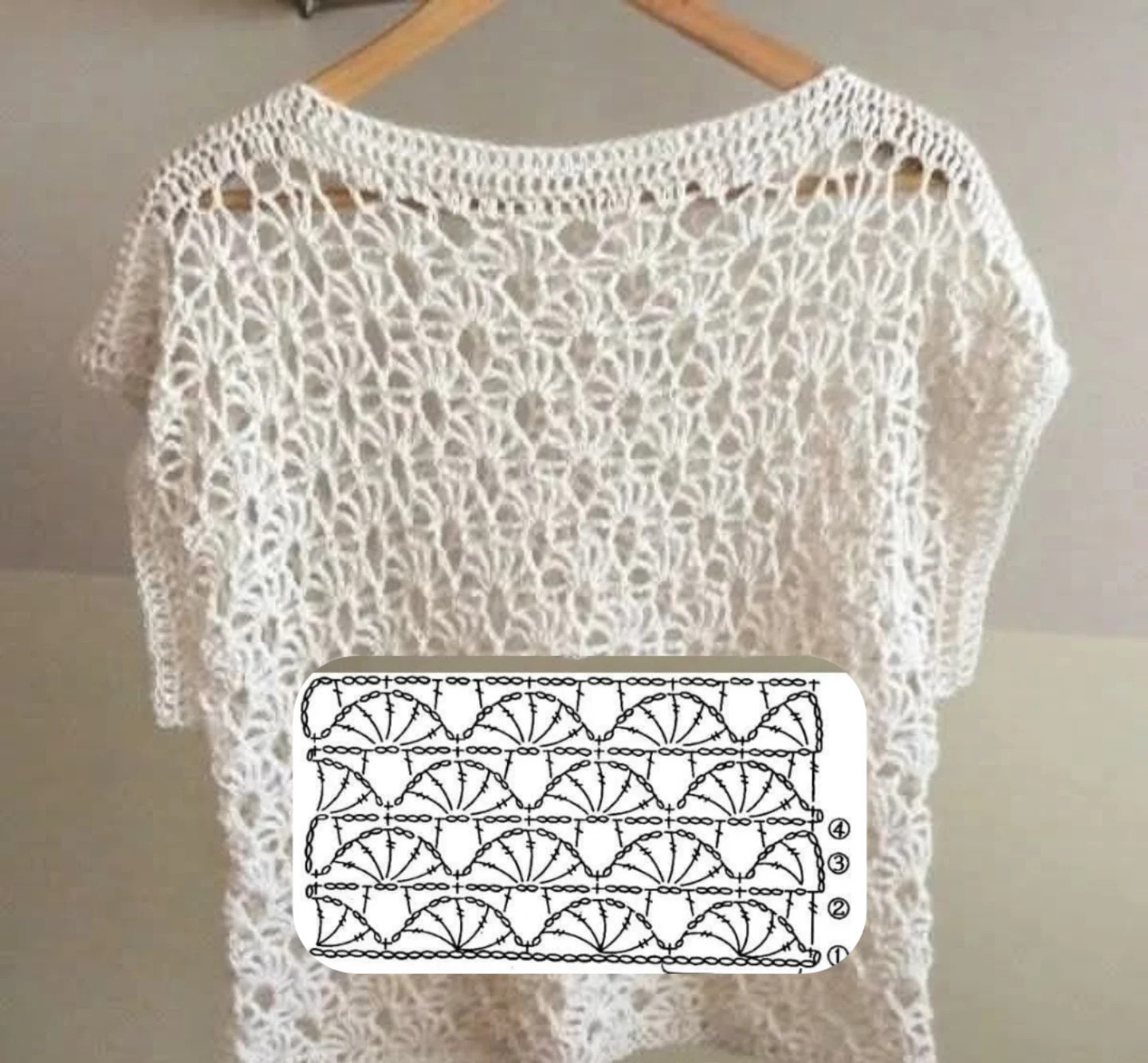 Hermosos diseños de crochet con puntos abiertos fantasía para inspirar en verano