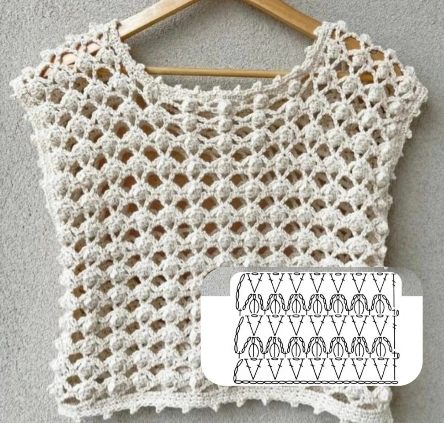 Hermosos diseños de crochet con puntos abiertos fantasía para inspirar en verano