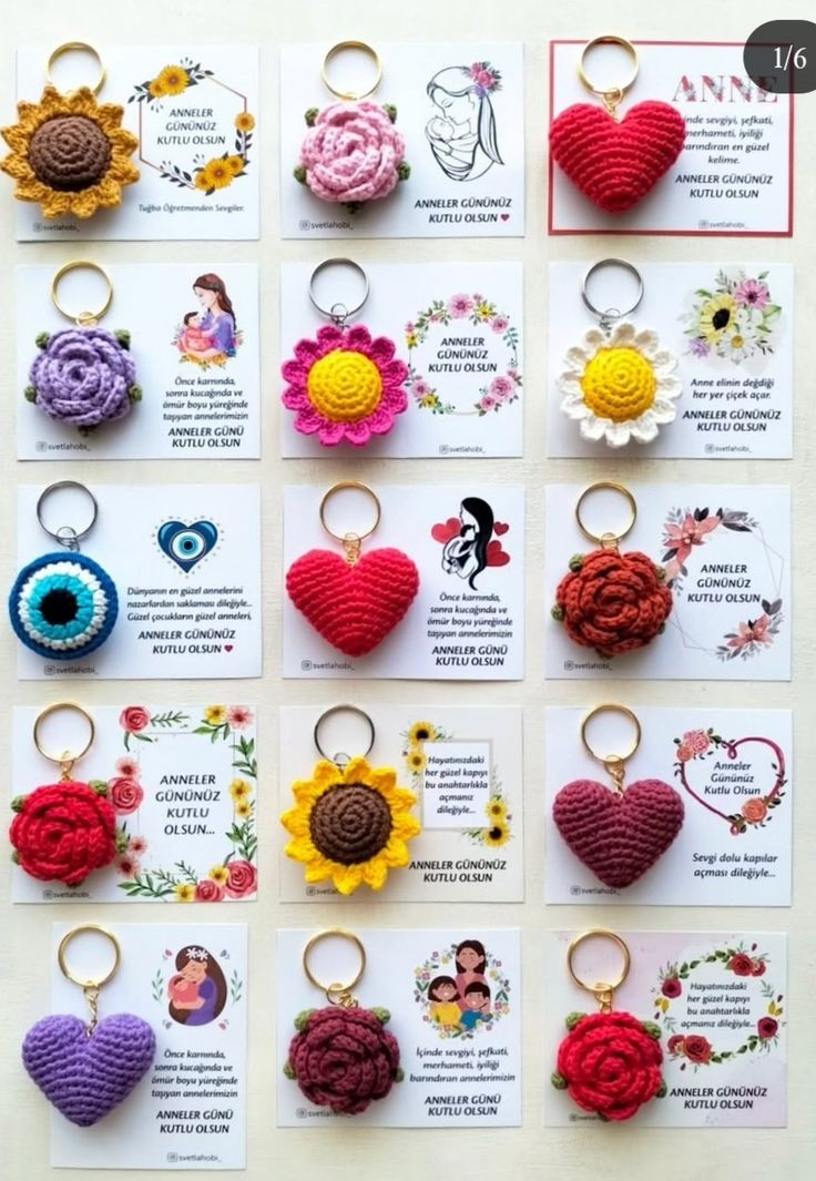 Himpunan Chart Móc Len Búp bê Nhỏ: Tôm Hùm, Ong, Vịt và Sứa