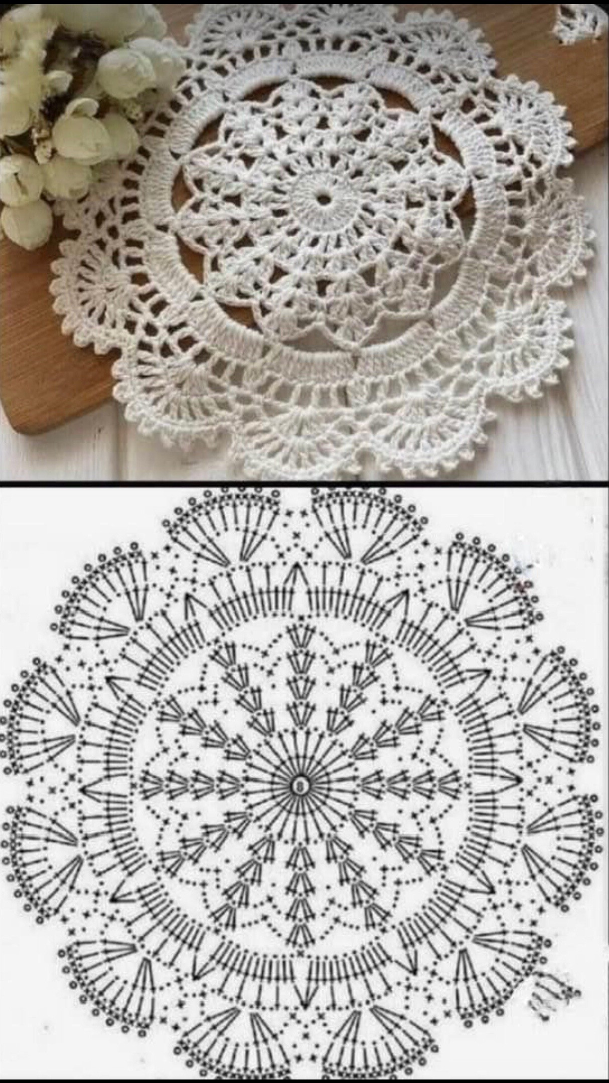 Himpunan Chart Móc Len Hoa Văn Phức Tạp: Khăn Vuông, Lục Giác và Thảm Tròn